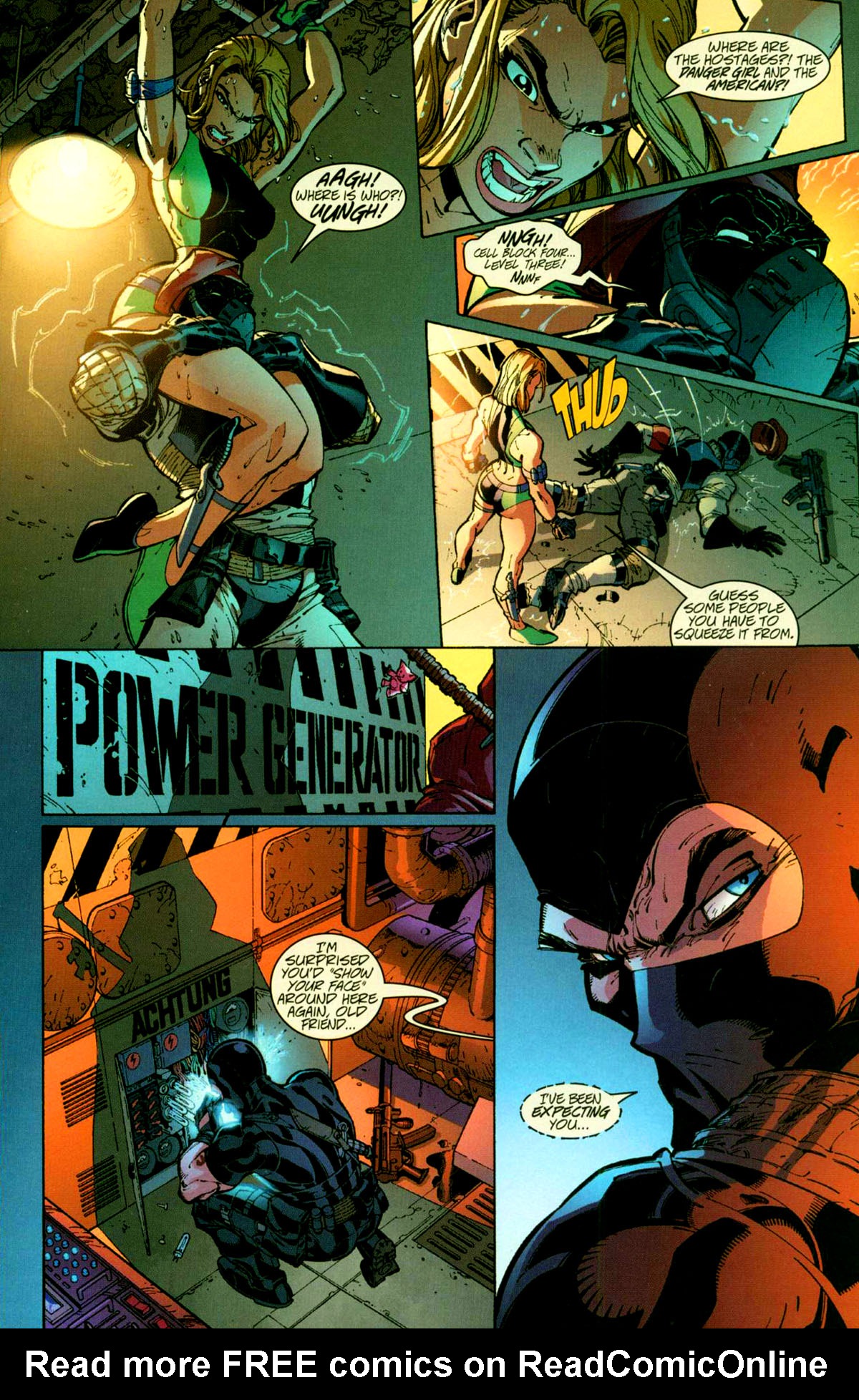 Read online Danger Girl (1998) comic -  Issue #6 - 21