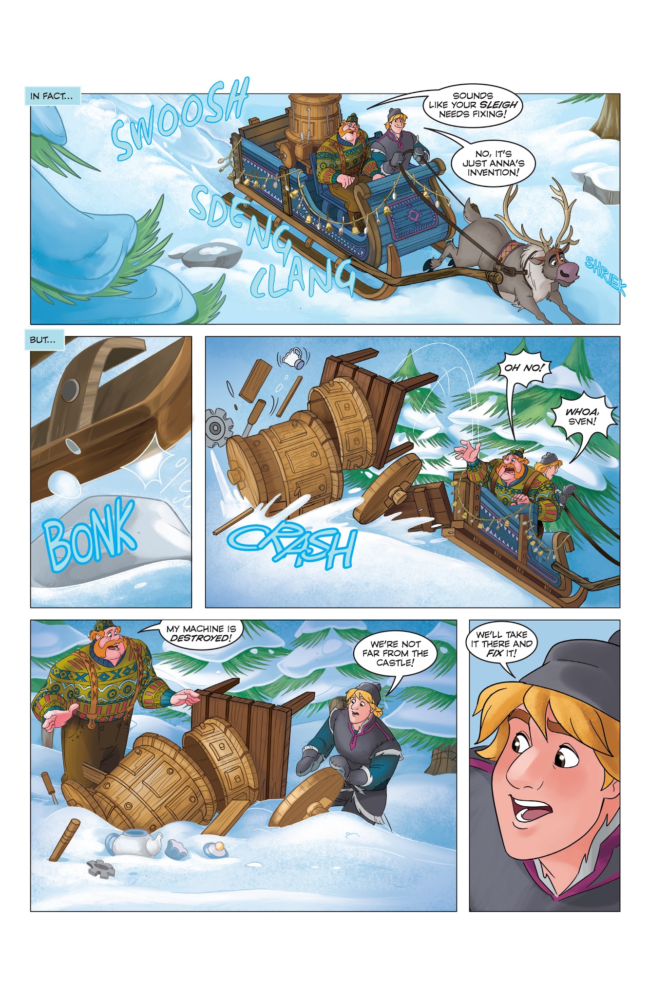 Read online Disney Frozen comic -  Issue #6 - 28