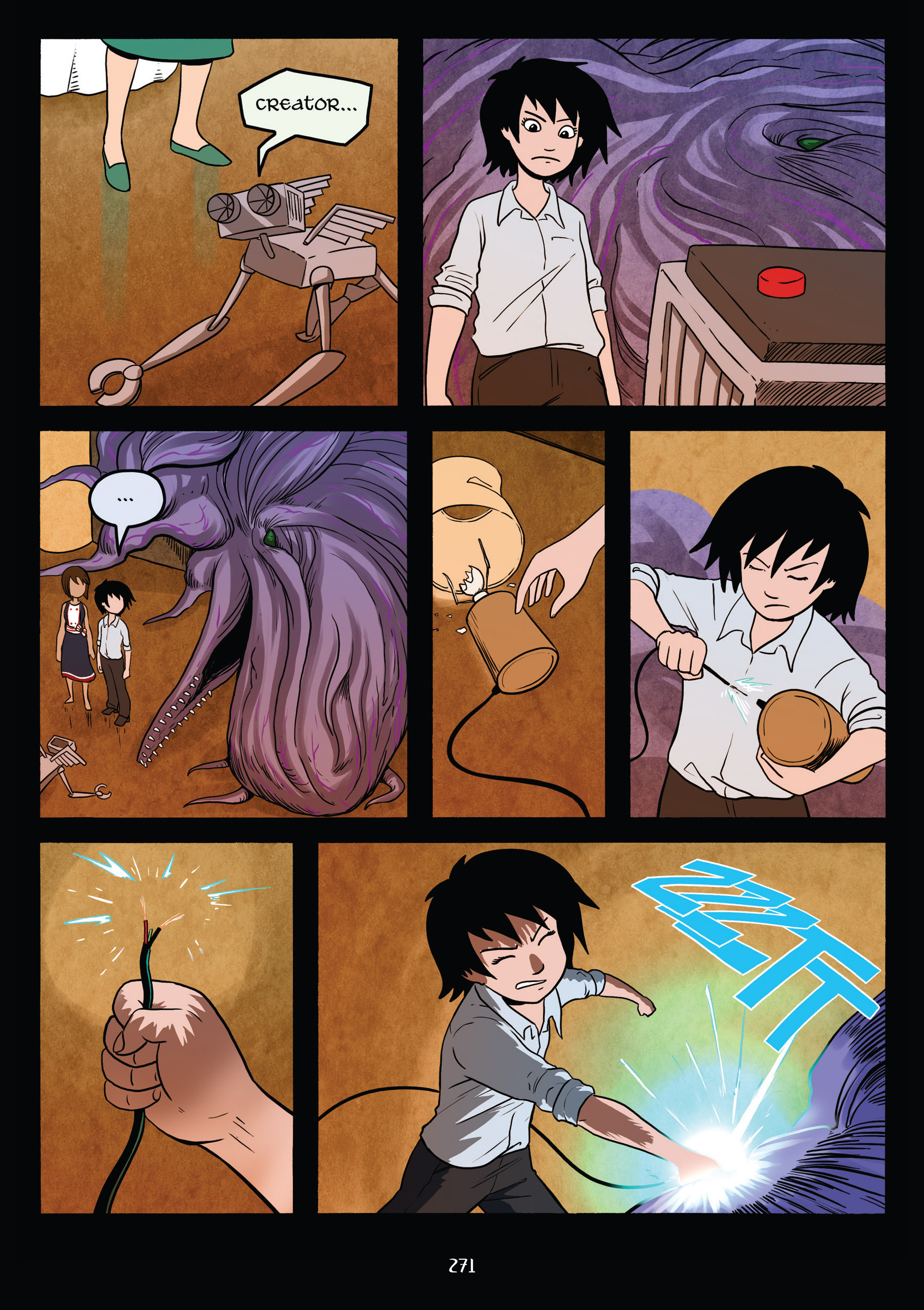 Read online Gunnerkrigg Court comic -  Issue # TPB 5 (Part 3) - 71