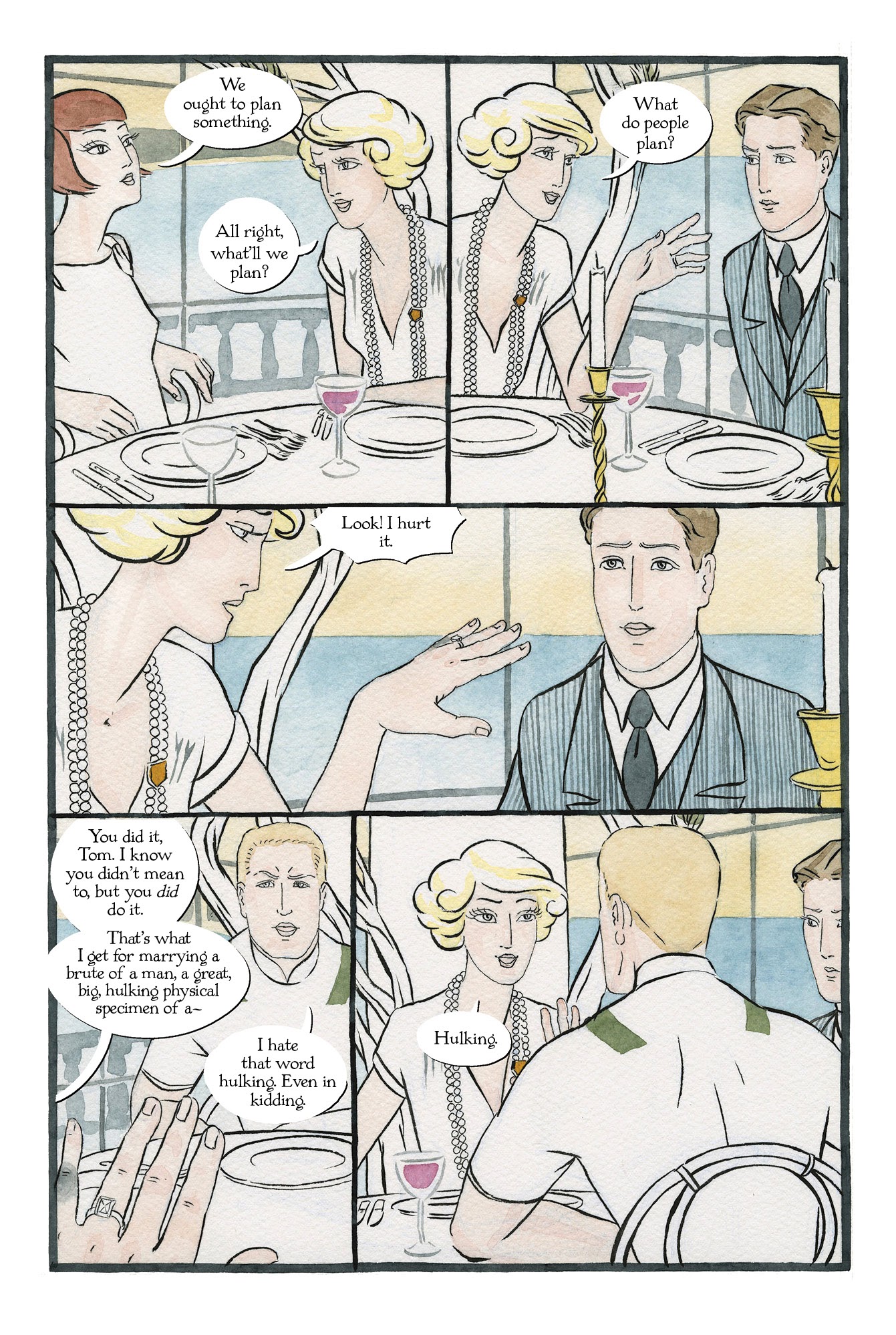 Read online The Great Gatsby: The Graphic Novel comic -  Issue # TPB (Part 1) - 23