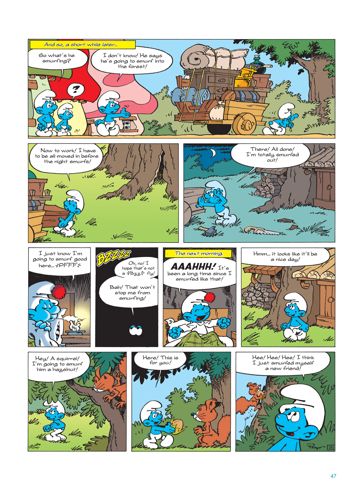 Read online The Smurfs comic -  Issue #1 - 47