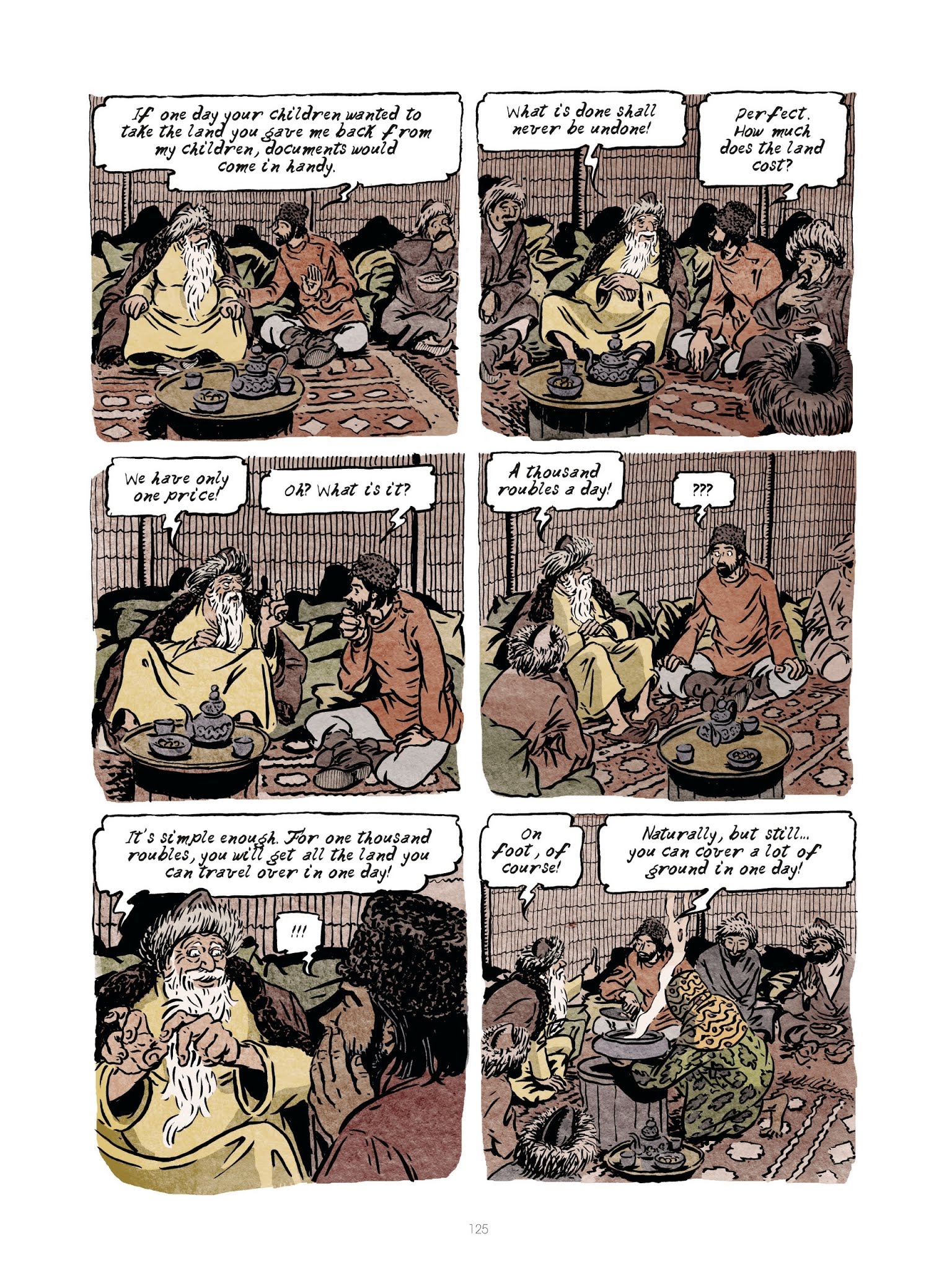 Read online How Much Land Does A Man Need? comic -  Issue # TPB - 119