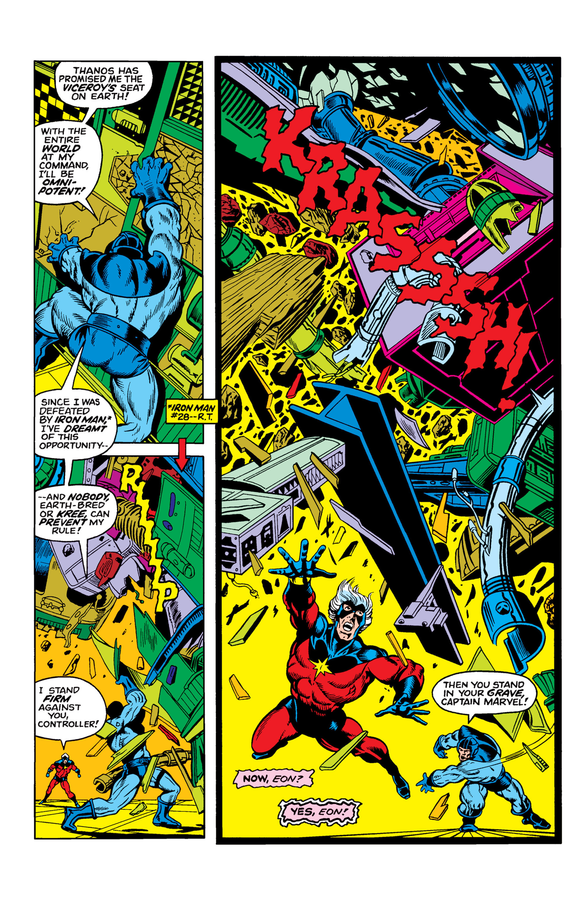 Read online Captain Marvel by Jim Starlin comic -  Issue # TPB (Part 1) - 107