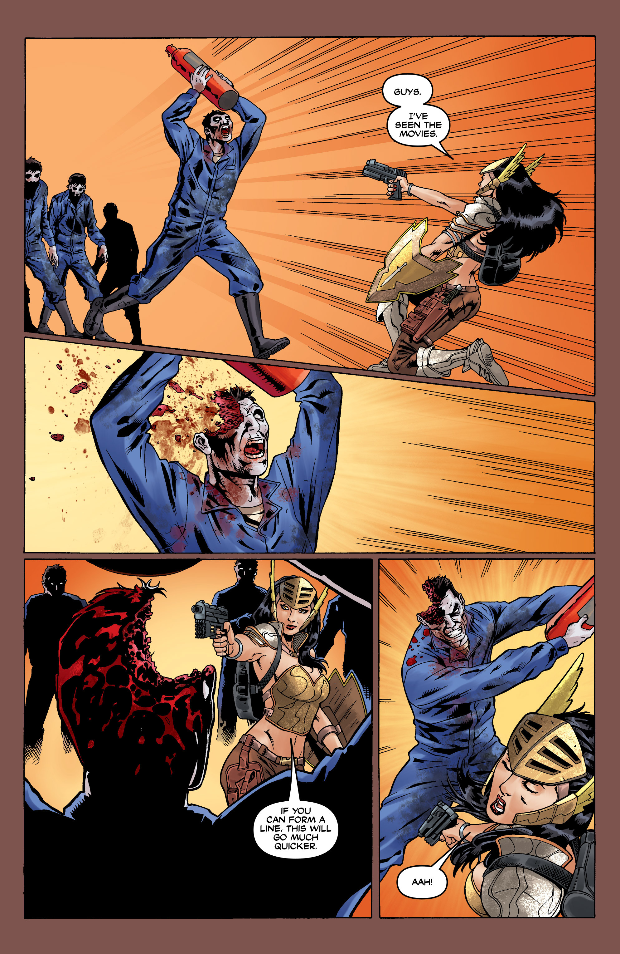Read online War Goddess comic -  Issue #8 - 14