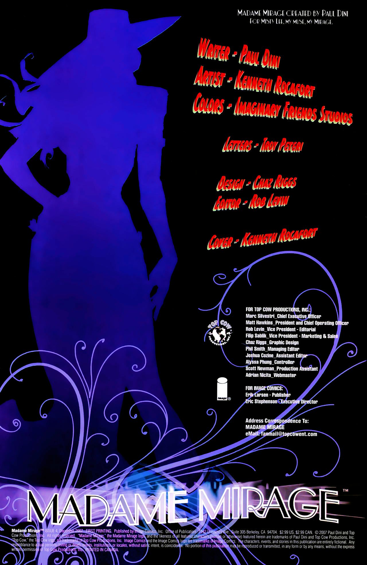 Read online Madame Mirage comic -  Issue #4 - 2