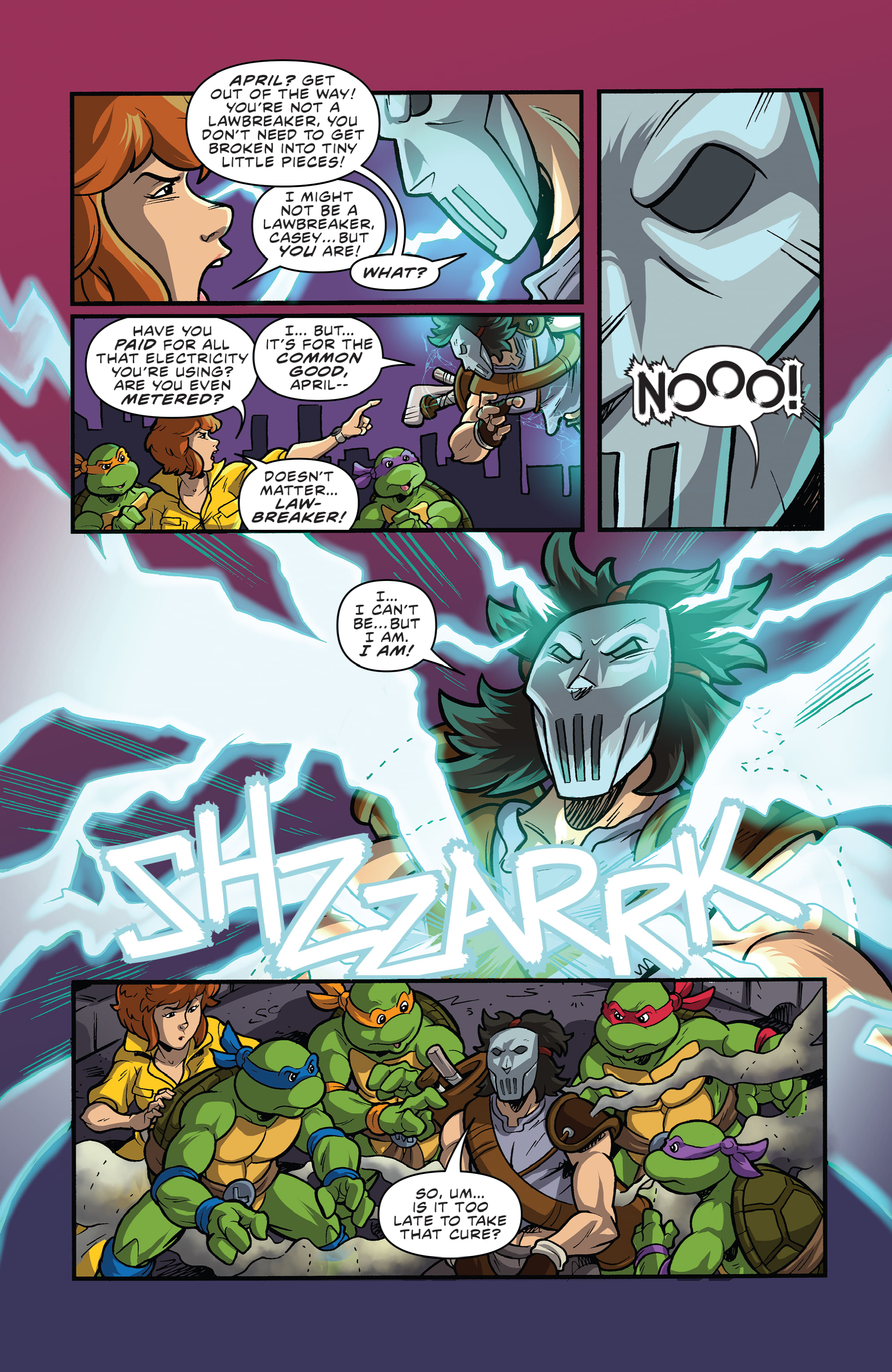 Read online Teenage Mutant Ninja Turtles: Saturday Morning Adventures comic -  Issue #3 - 21