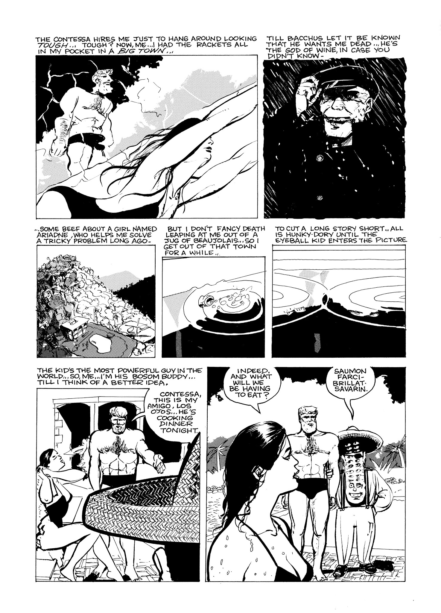 Read online Eddie Campbell's Bacchus comic -  Issue # TPB 1 - 82