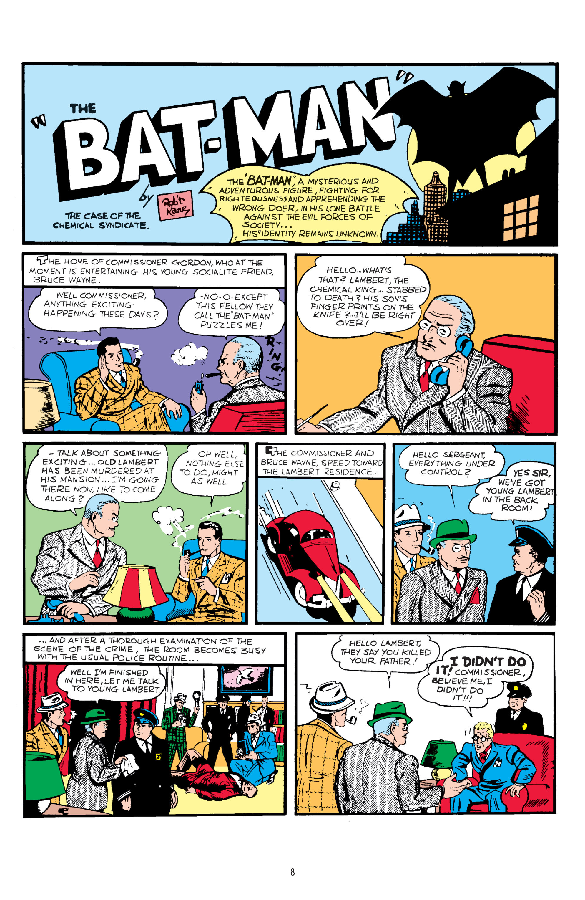 Read online Batman: The Golden Age Omnibus comic -  Issue # TPB 1 - 8