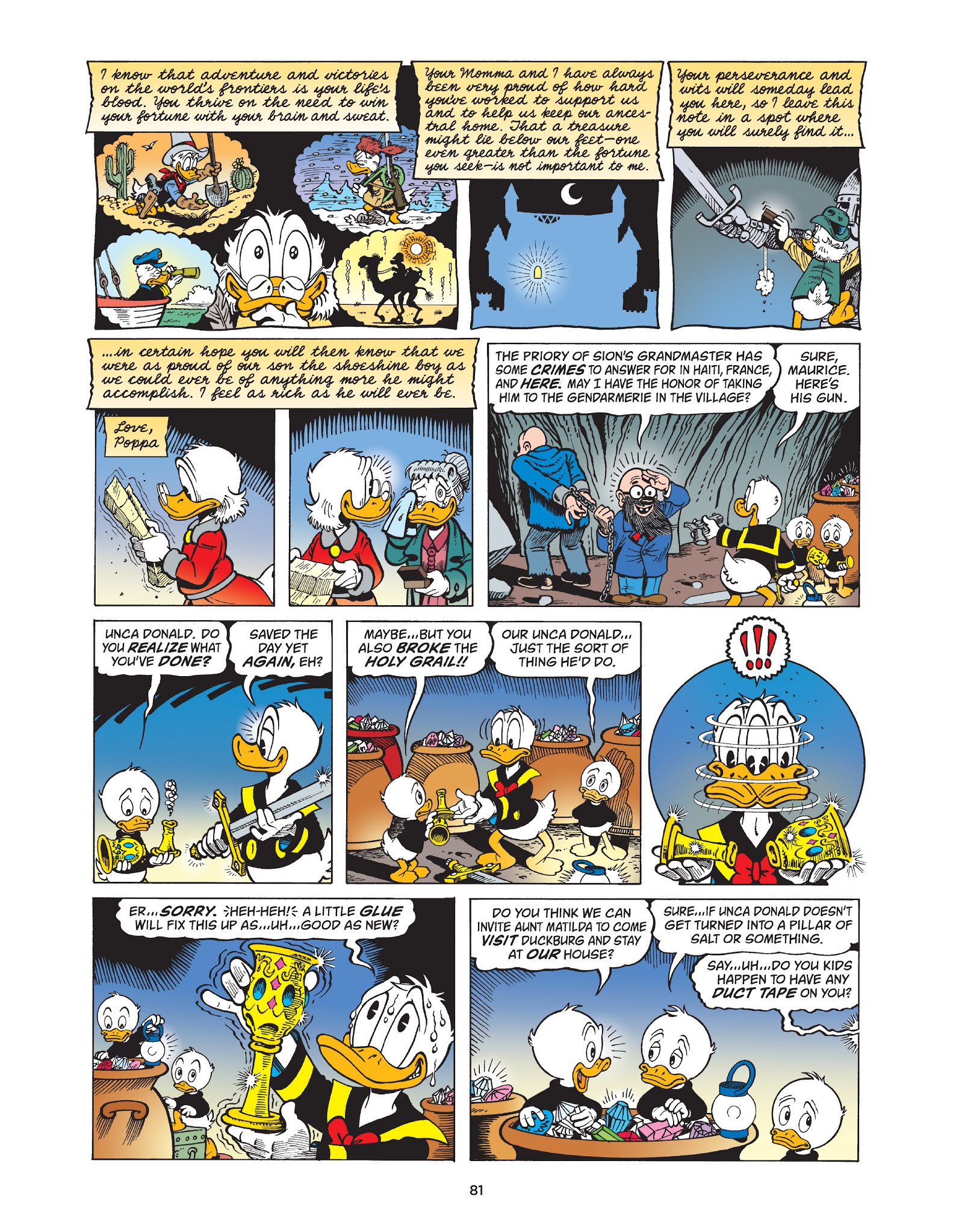 Read online Walt Disney Uncle Scrooge and Donald Duck: The Don Rosa Library comic -  Issue # TPB 10 (Part 1) - 82