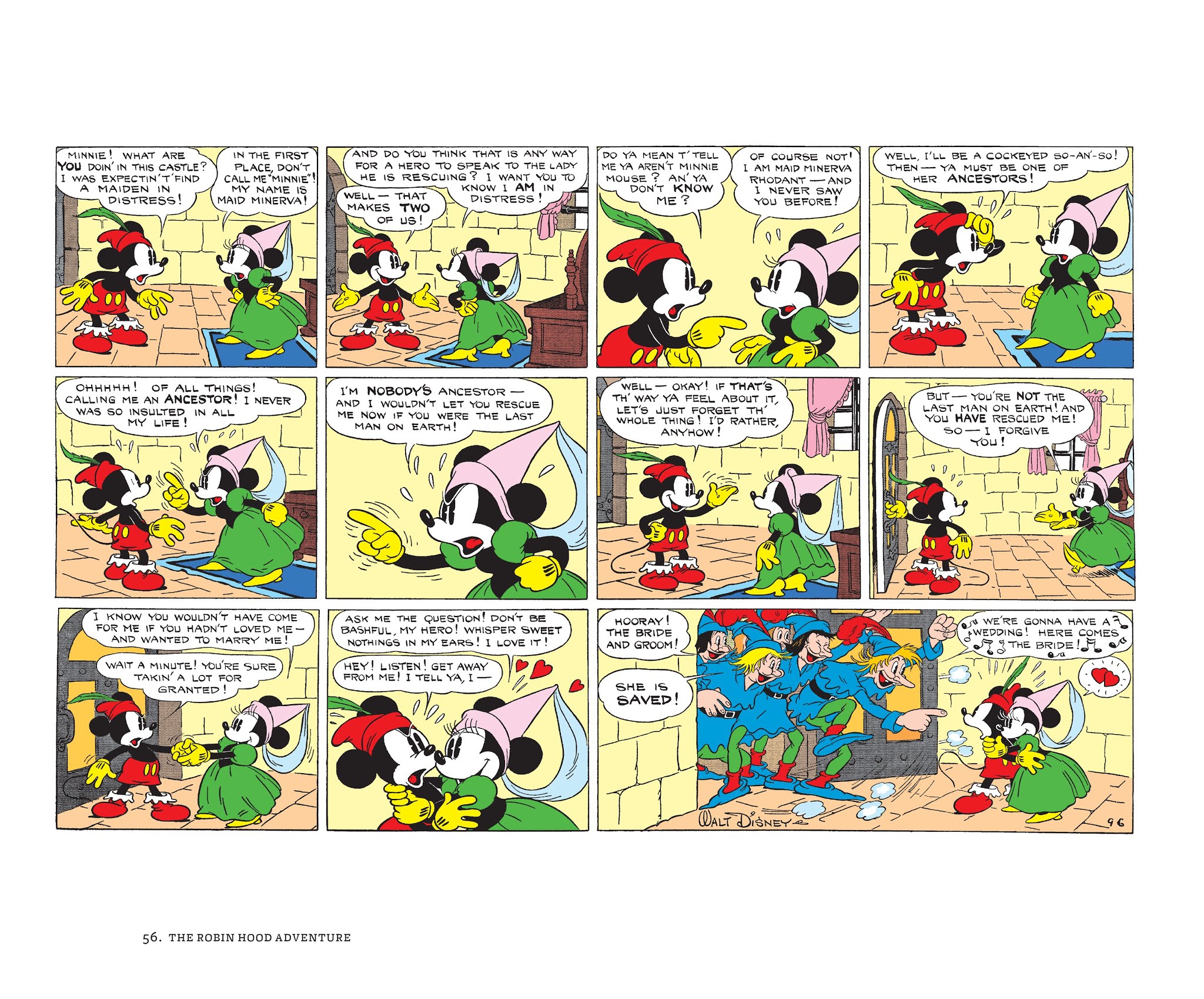 Read online Walt Disney's Mickey Mouse Color Sundays comic -  Issue # TPB 2 (Part 1) - 56