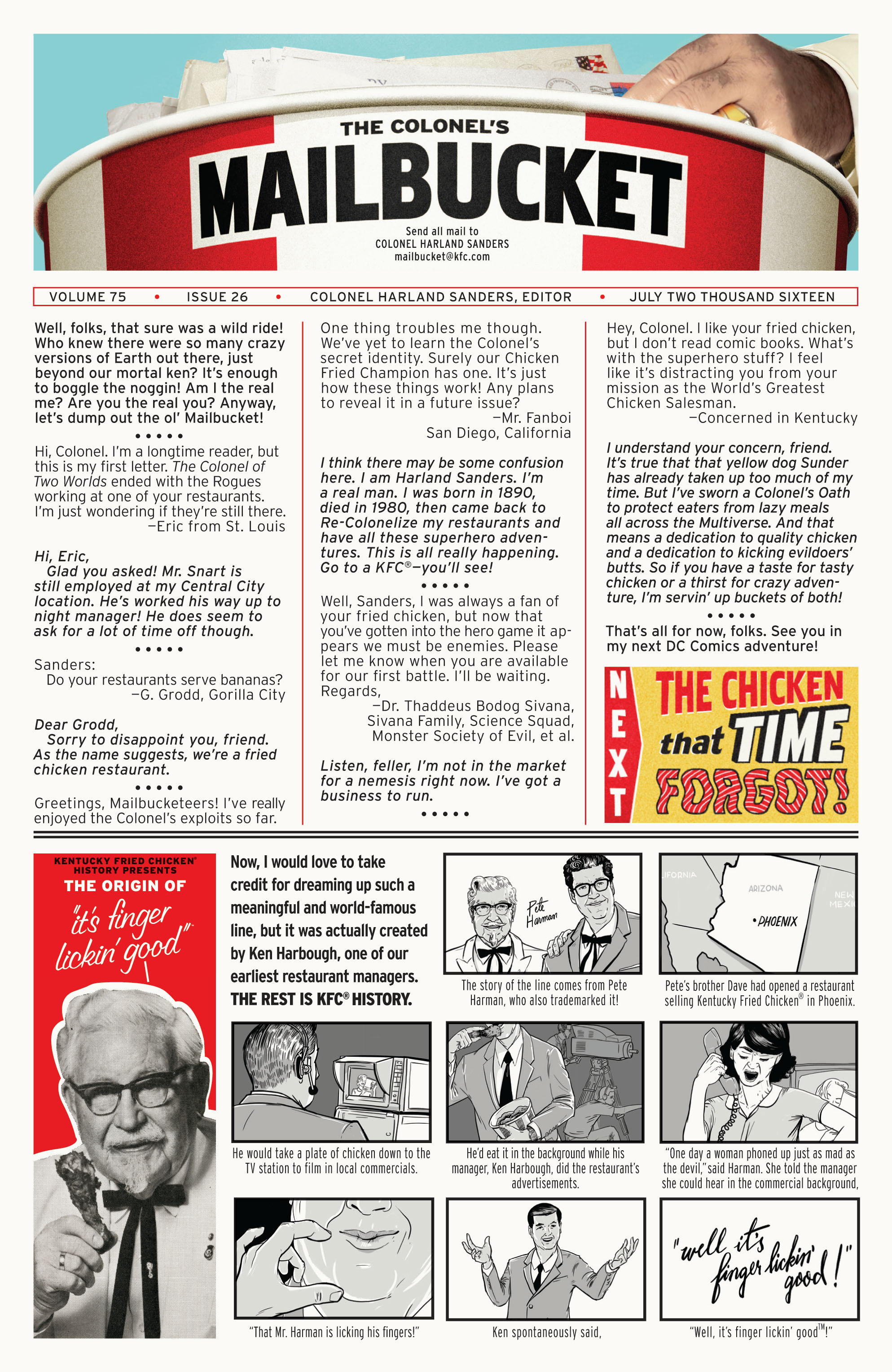 Read online KFC: Crisis of Infinite Colonels comic -  Issue # Full - 18