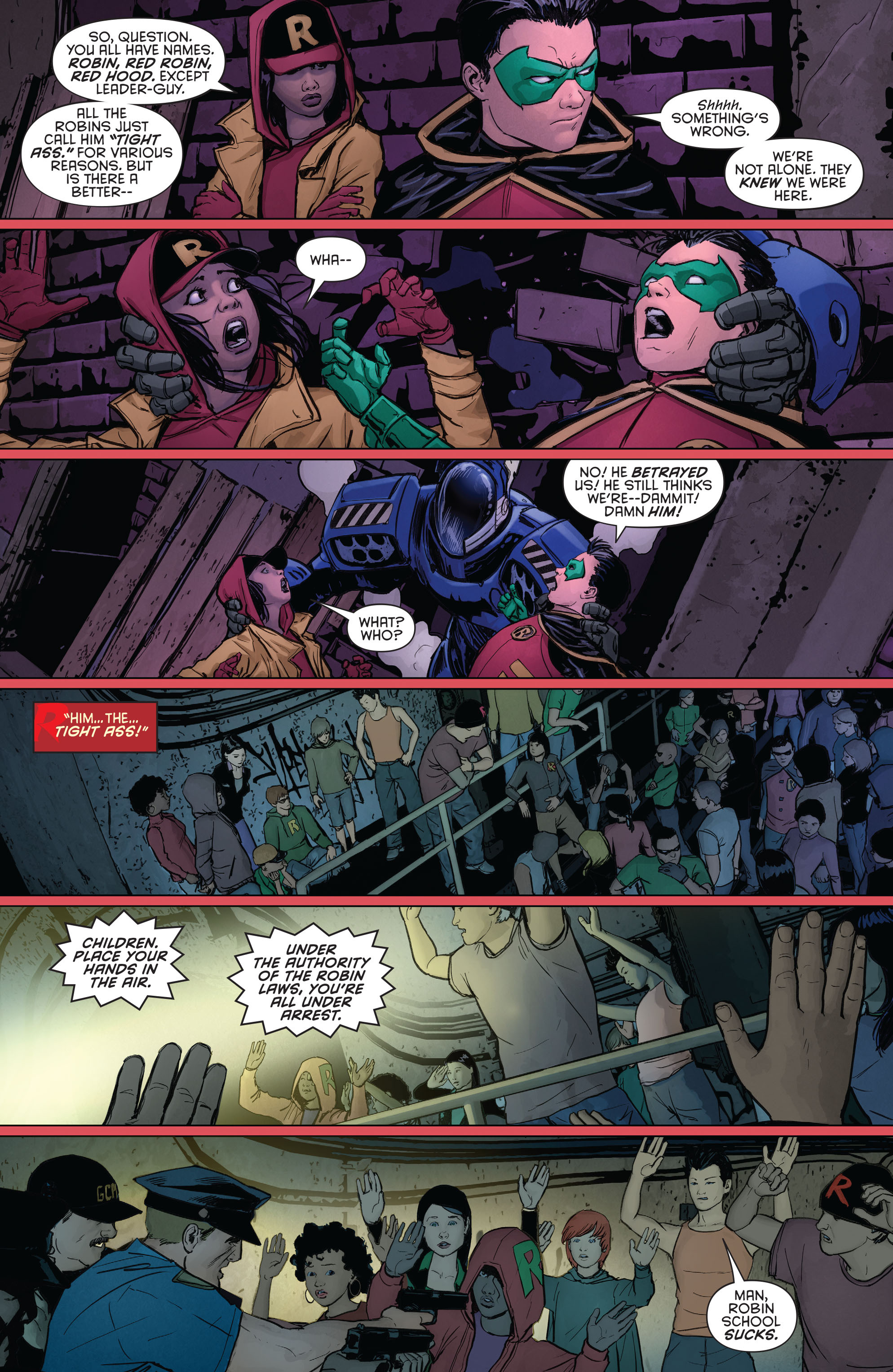 Read online Grayson comic -  Issue #15 - 16