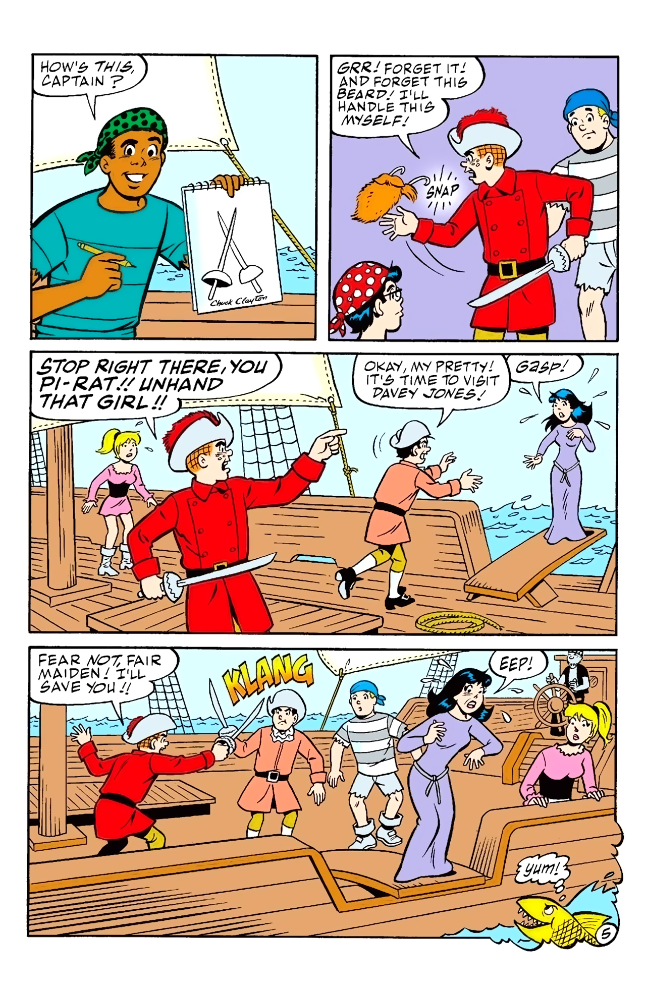 Read online Archie's Buried Treasure comic -  Issue # TPB - 103