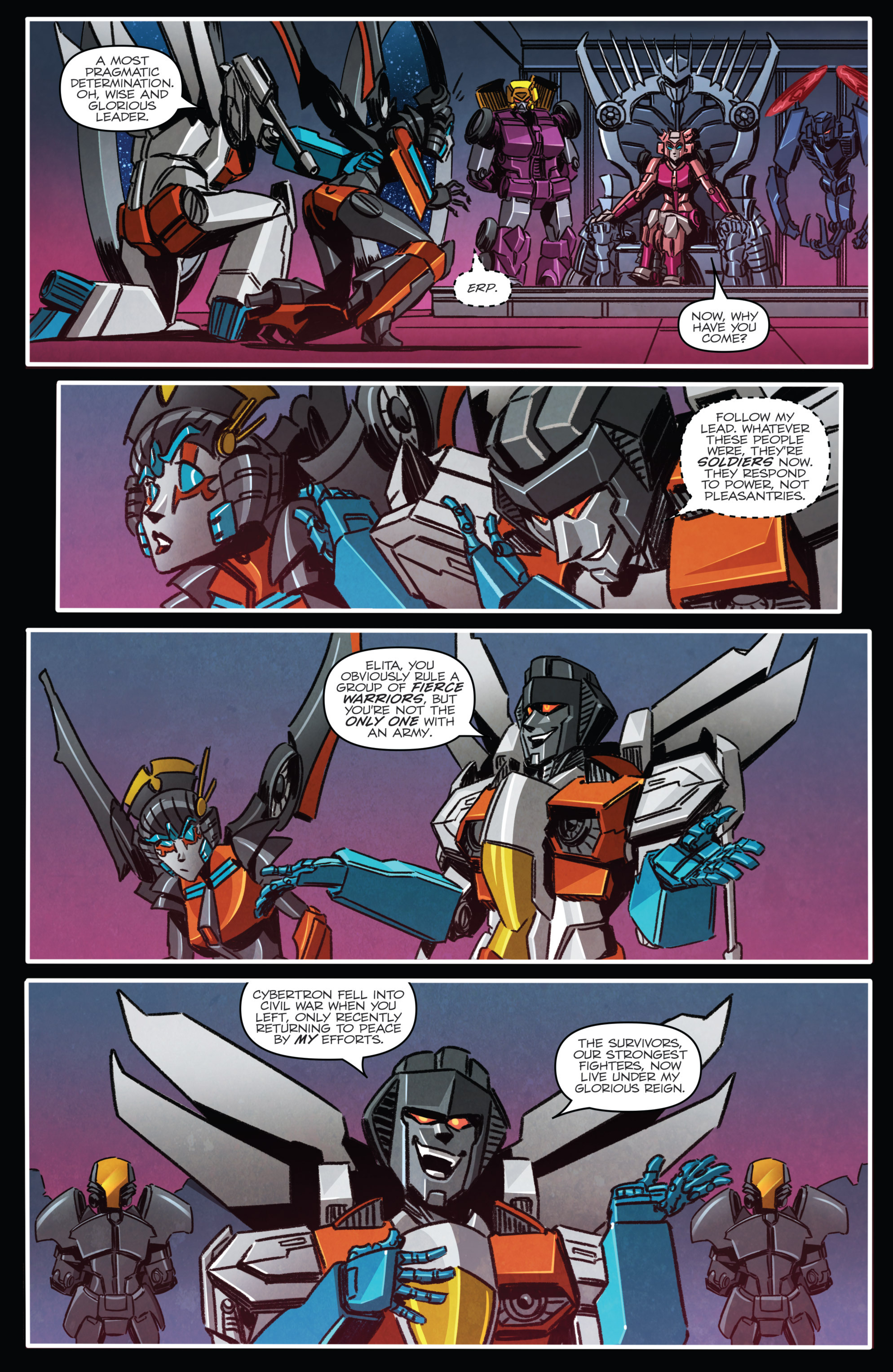 Read online The Transformers: Windblade (2015) comic -  Issue #7 - 17