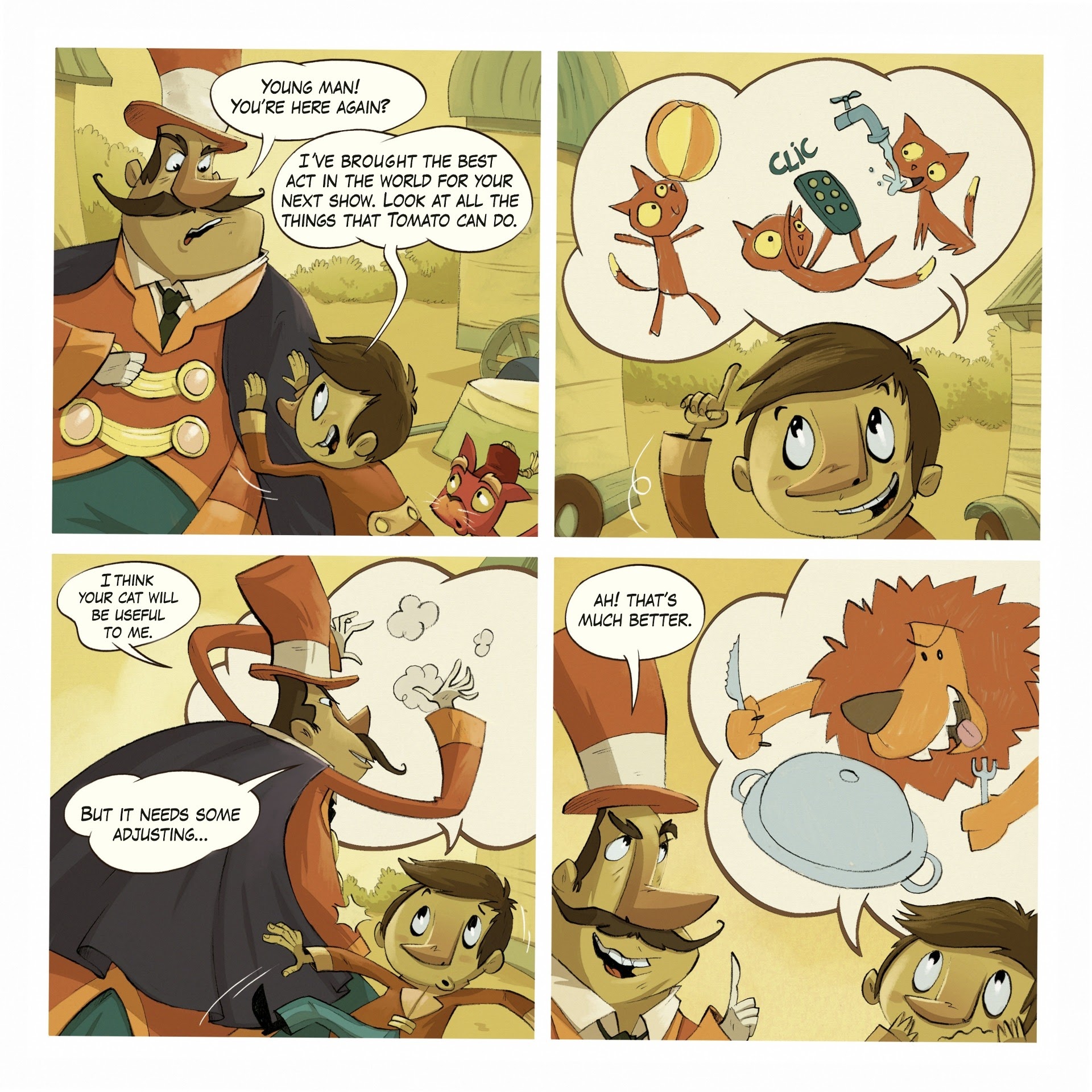 Read online The Adventures of Fede and Tomato comic -  Issue #1 - 21