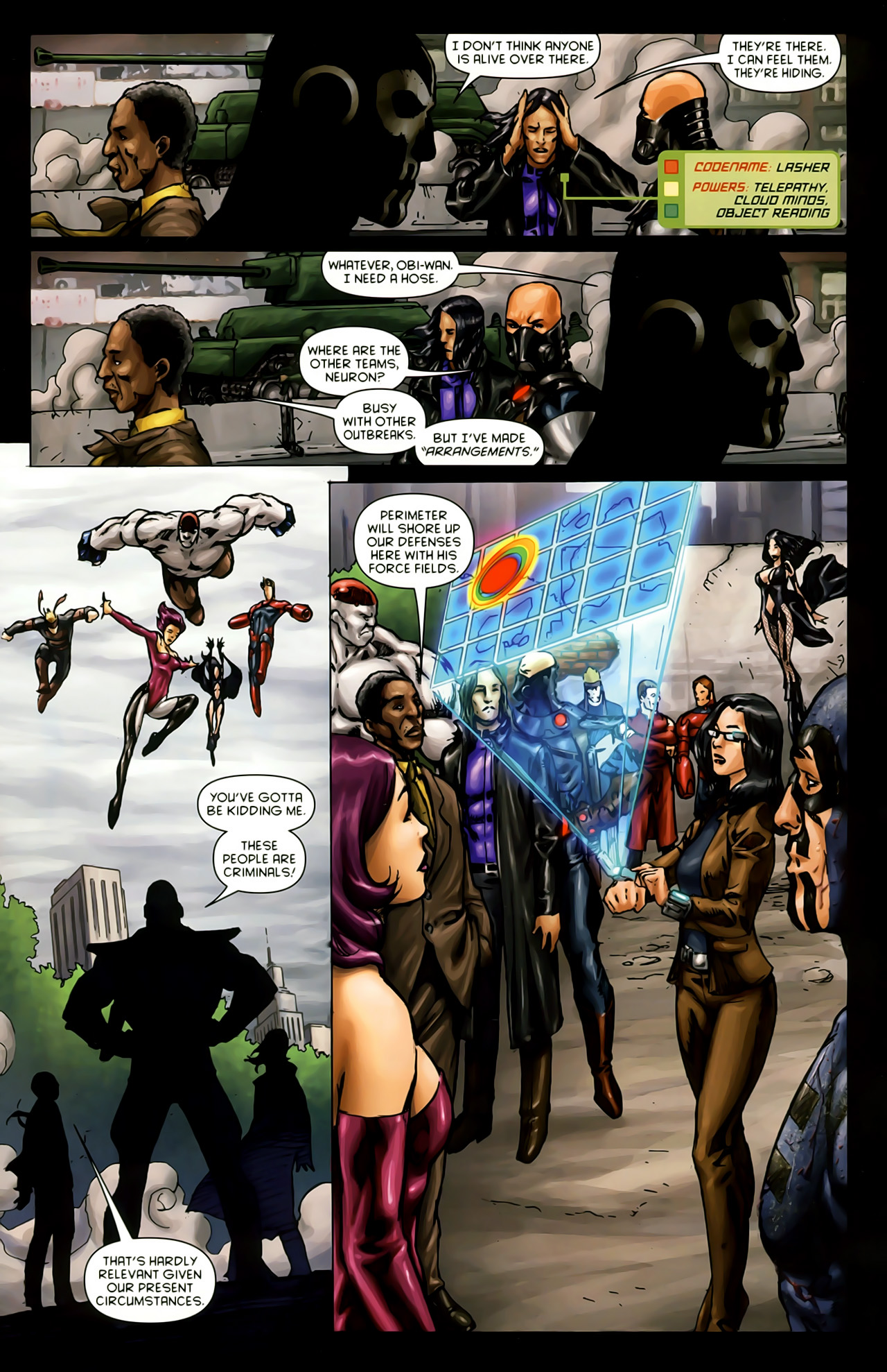 Read online Super Zombies comic -  Issue #2 - 7