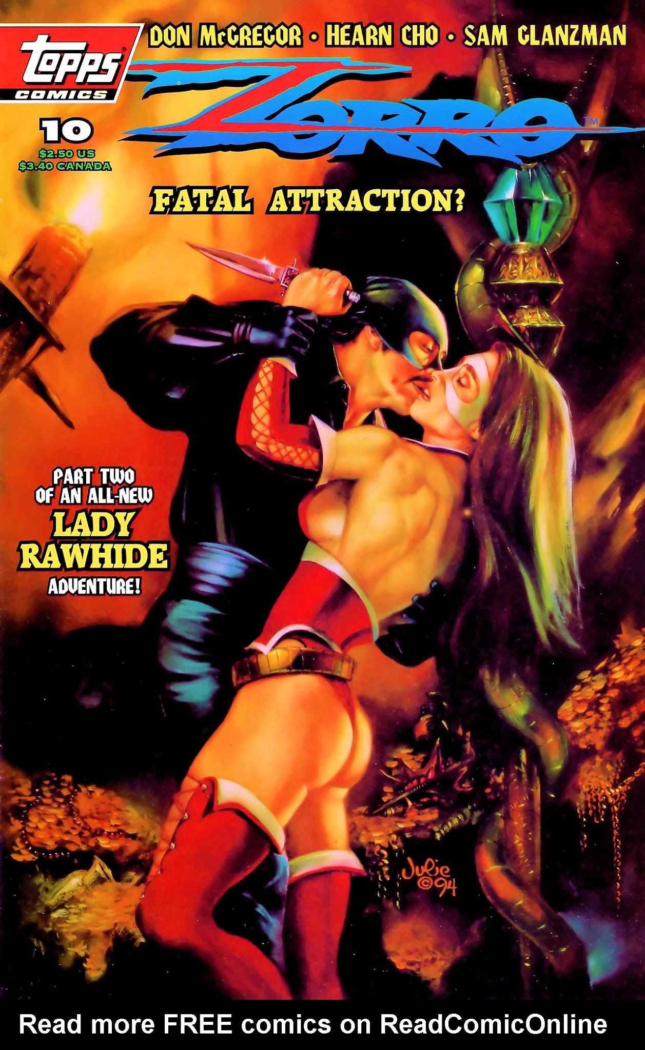 Read online Zorro (1993) comic -  Issue #10 - 1