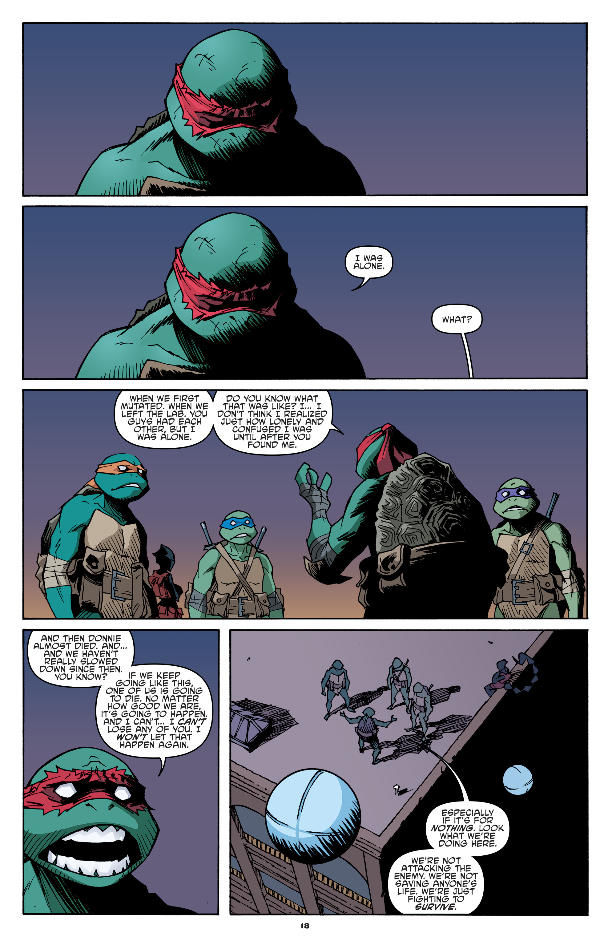 Read online Teenage Mutant Ninja Turtles Universe comic -  Issue #3 - 20