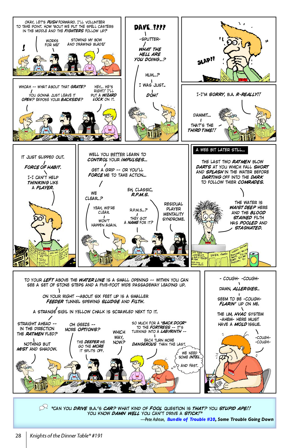 Read online Knights of the Dinner Table comic -  Issue #191 - 30