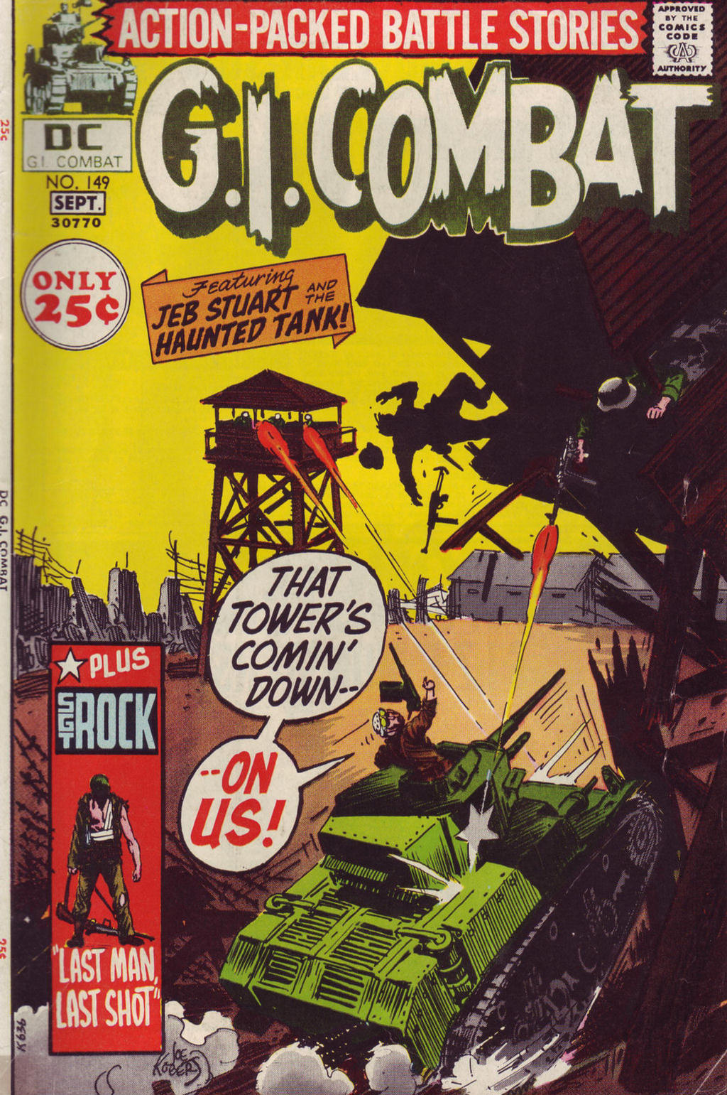 Read online G.I. Combat (1952) comic -  Issue #149 - 1