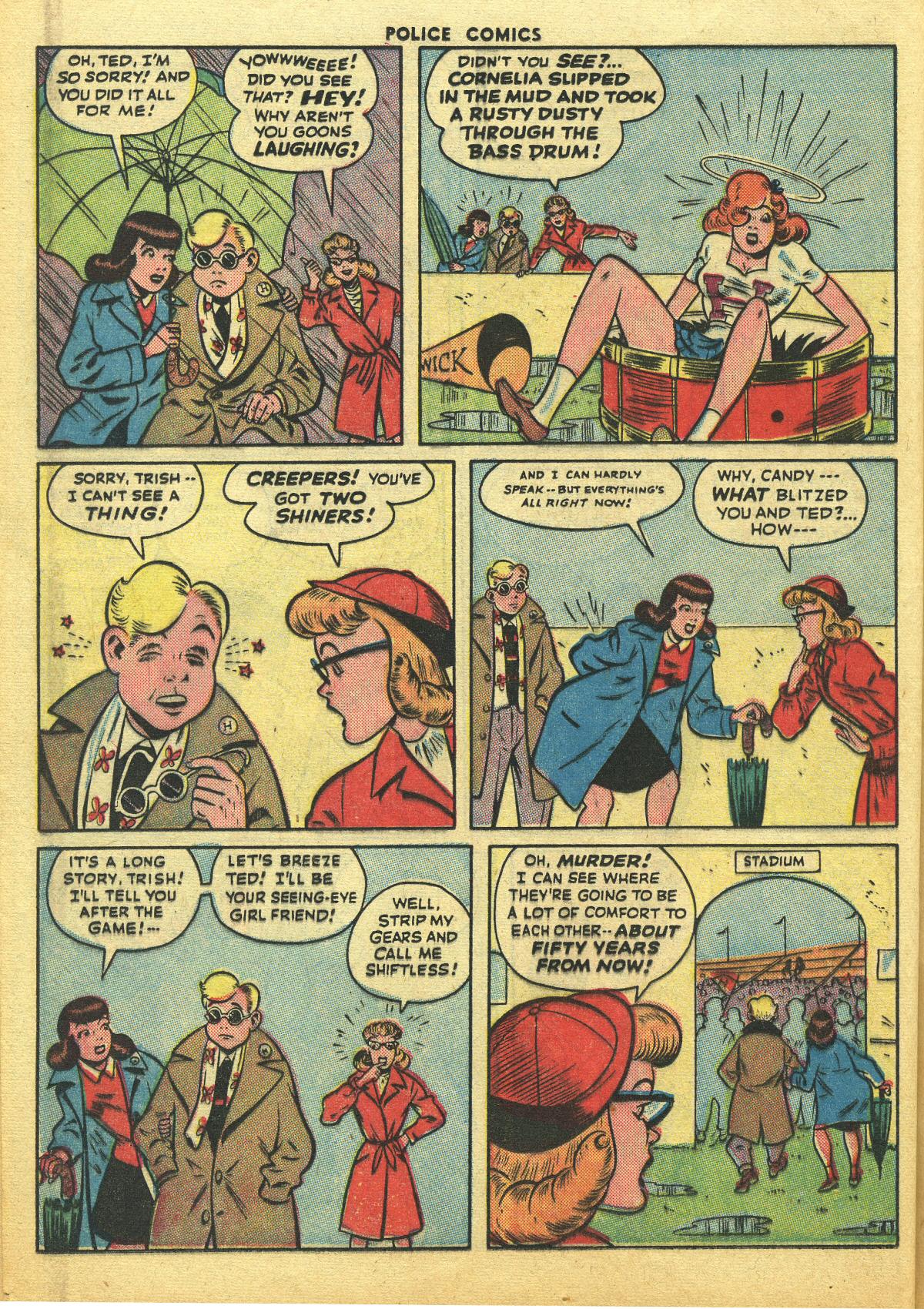 Read online Police Comics comic -  Issue #48 - 36