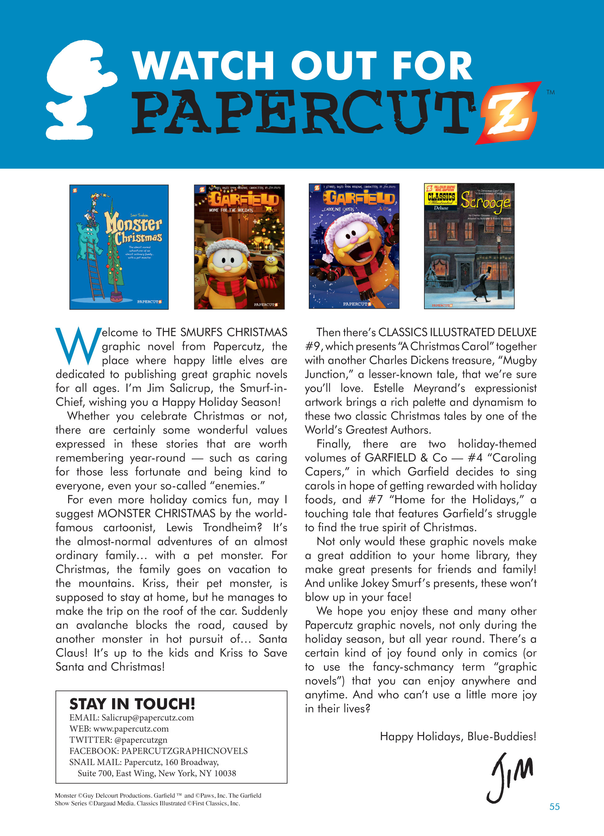 Read online The Smurfs Christmas comic -  Issue # Full - 55