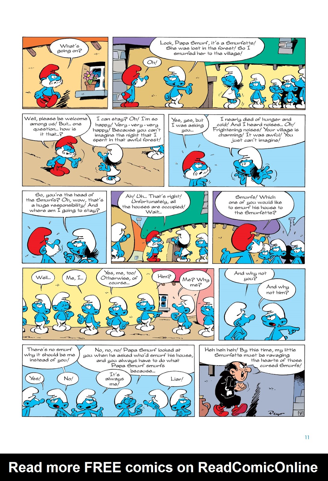 Read online The Smurfs comic -  Issue #4 - 11
