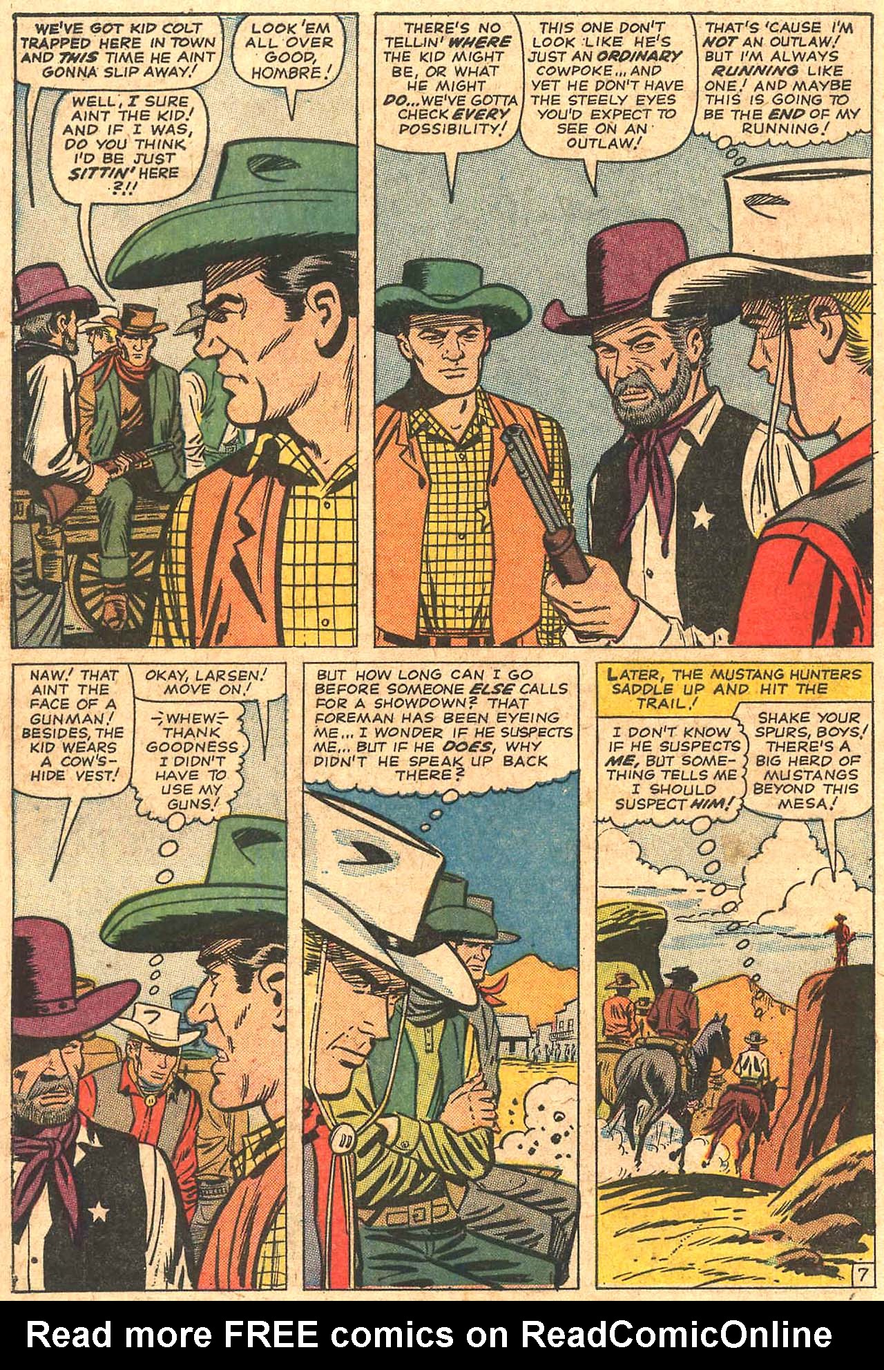 Read online Kid Colt Outlaw comic -  Issue #124 - 10