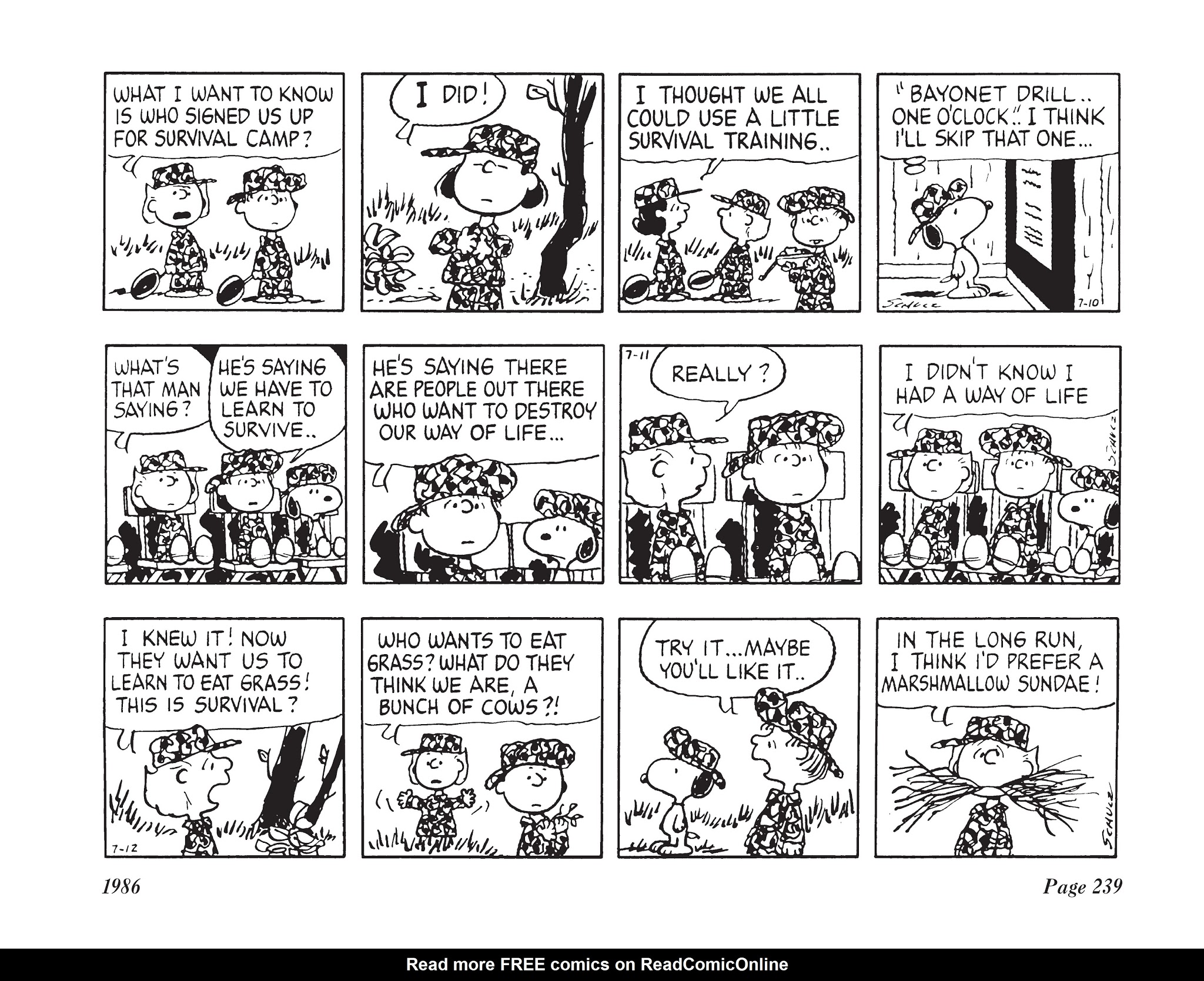 Read online The Complete Peanuts comic -  Issue # TPB 18 - 251