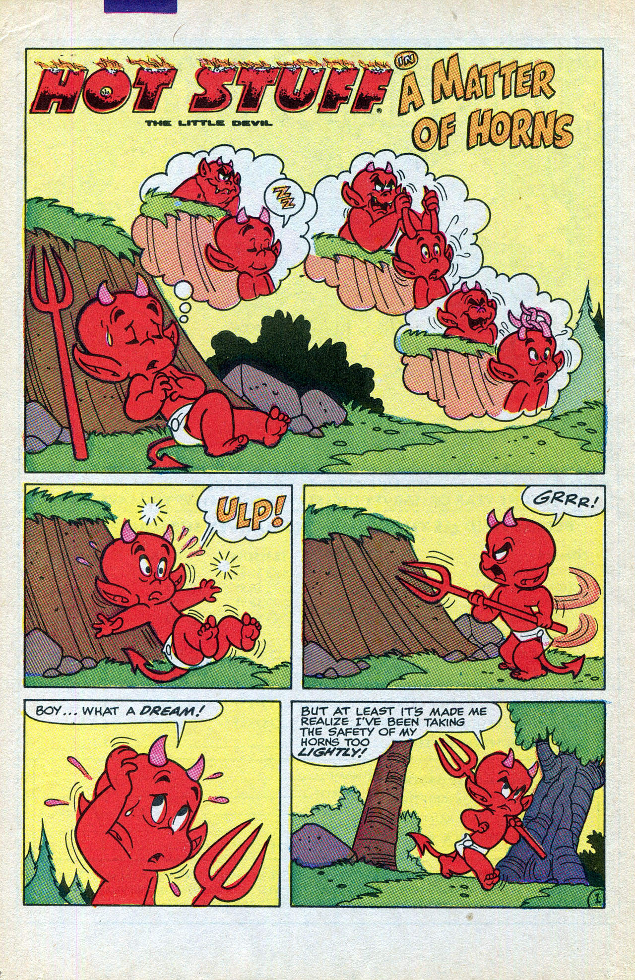 Read online Hot Stuff, the Little Devil comic -  Issue #177 - 12