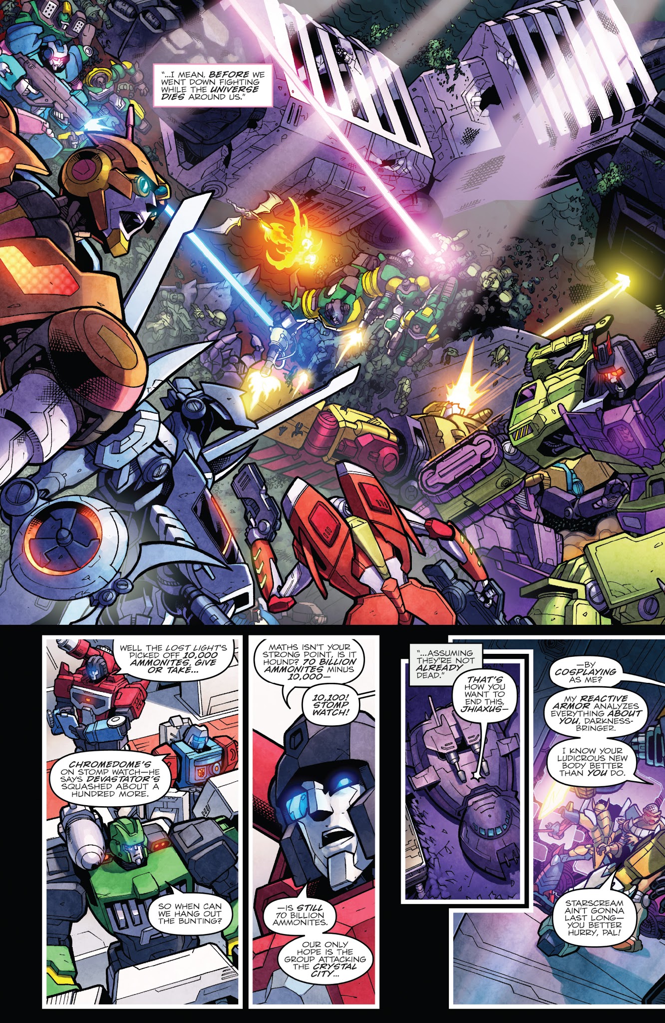 Read online The Transformers: Dark Cybertron comic -  Issue # TPB 2 - 127