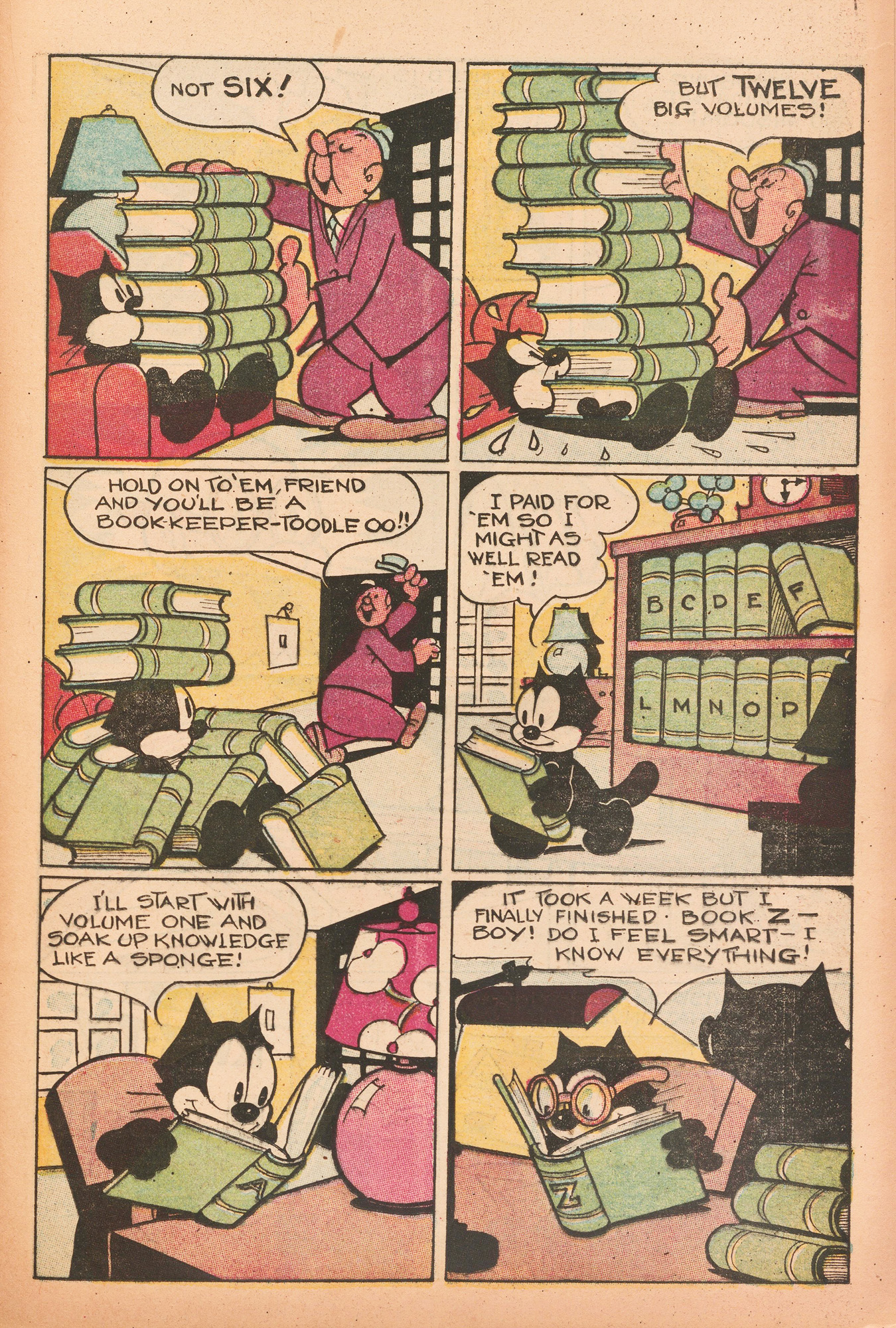 Read online Felix the Cat (1951) comic -  Issue #52 - 23