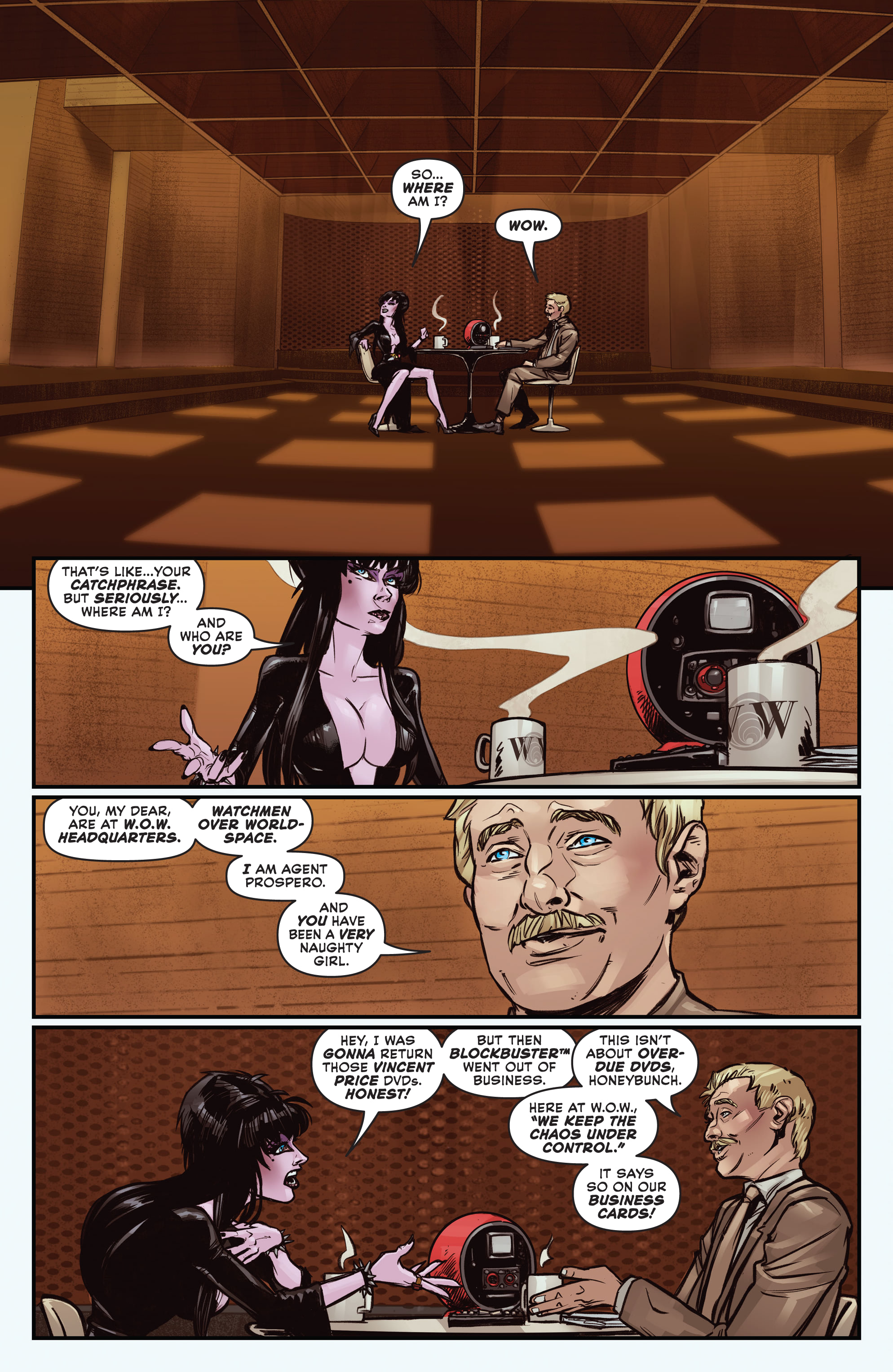 Read online Elvira in Horrorland comic -  Issue #4 - 22