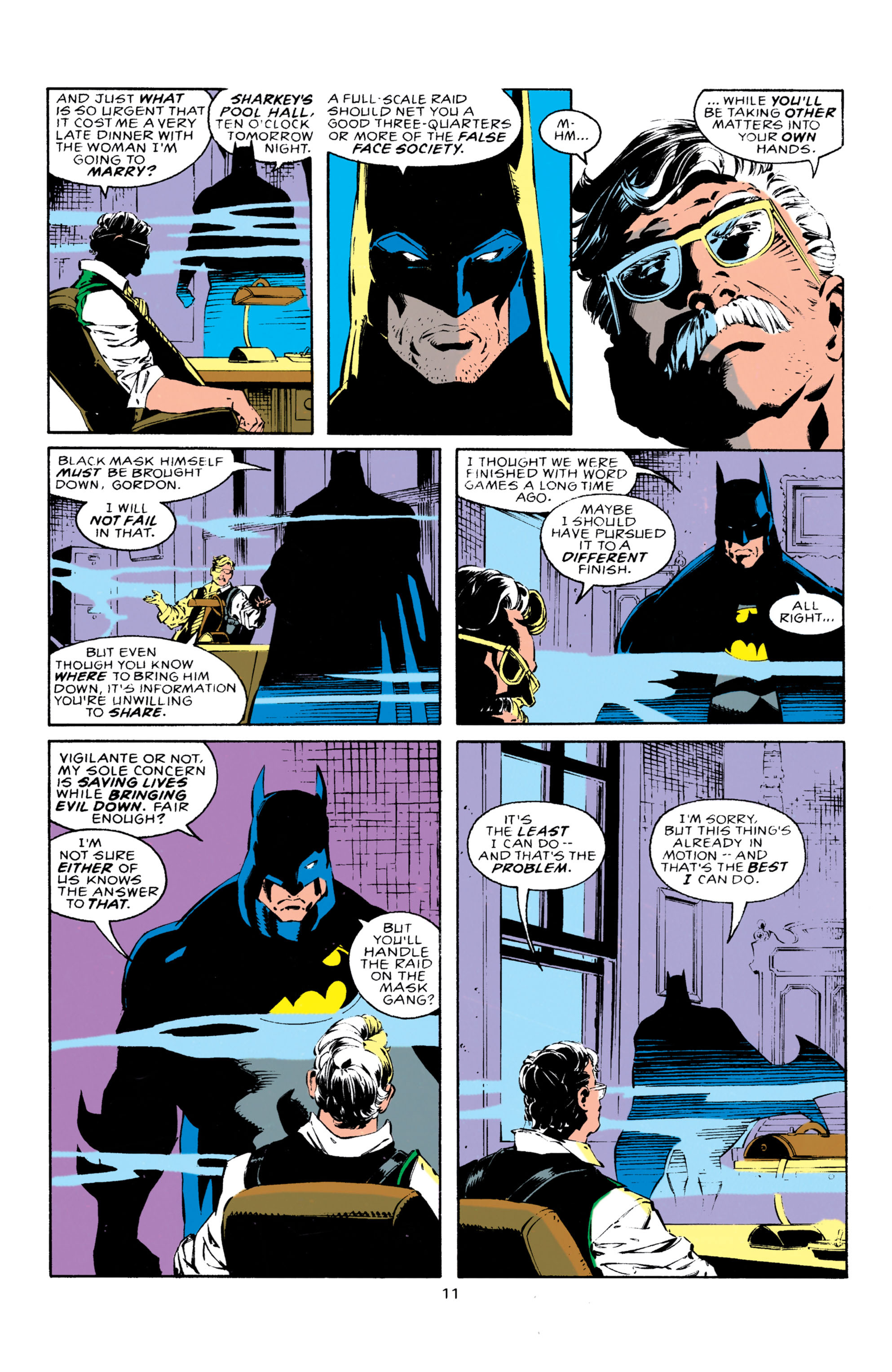 Read online Batman (1940) comic -  Issue #485 - 12