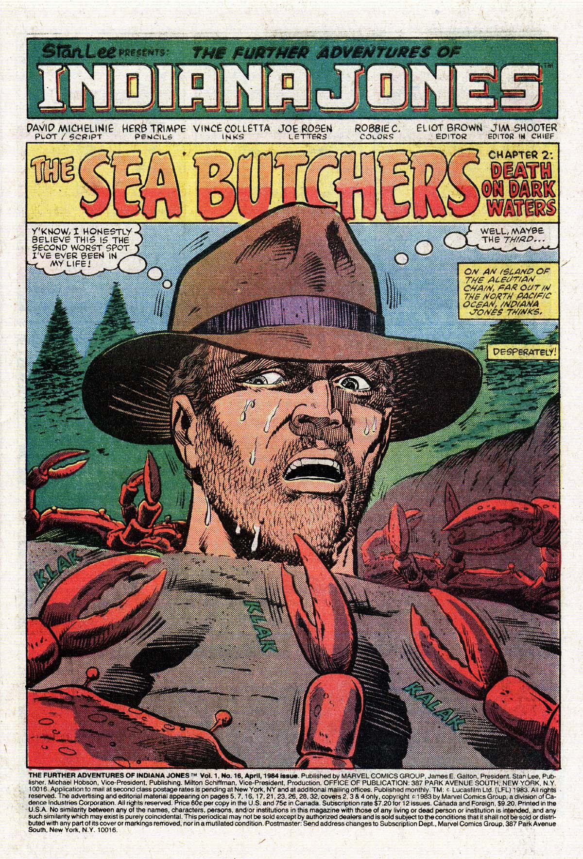 Read online The Further Adventures of Indiana Jones comic -  Issue #16 - 2