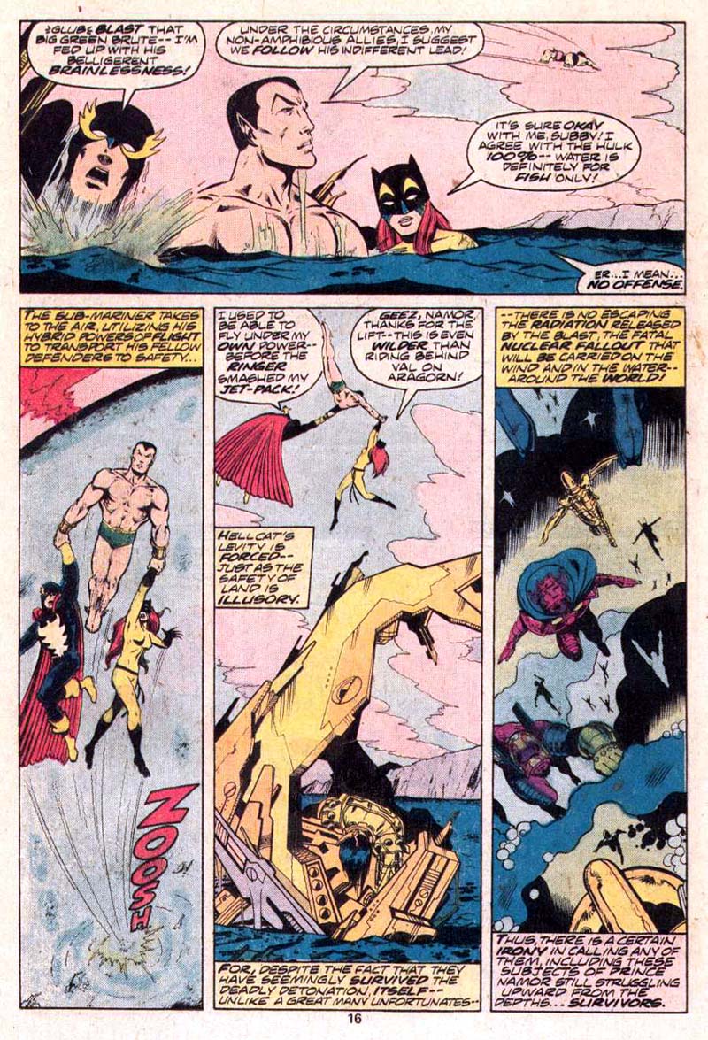 Read online The Defenders (1972) comic -  Issue #54 - 12