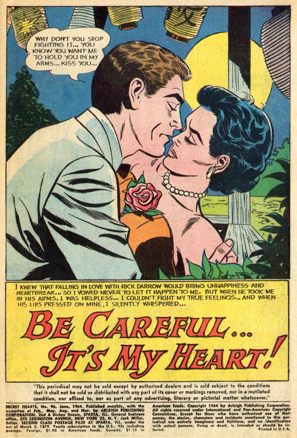 Read online Secret Hearts comic -  Issue #96 - 3