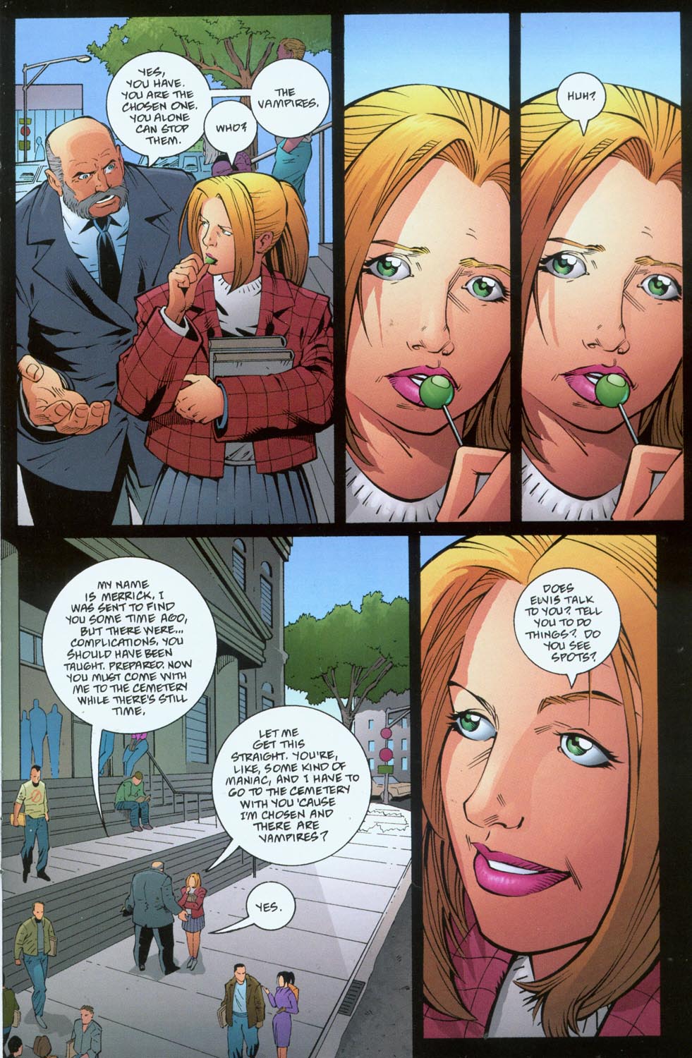 Read online Buffy the Vampire Slayer: The Origin comic -  Issue #1 - 18