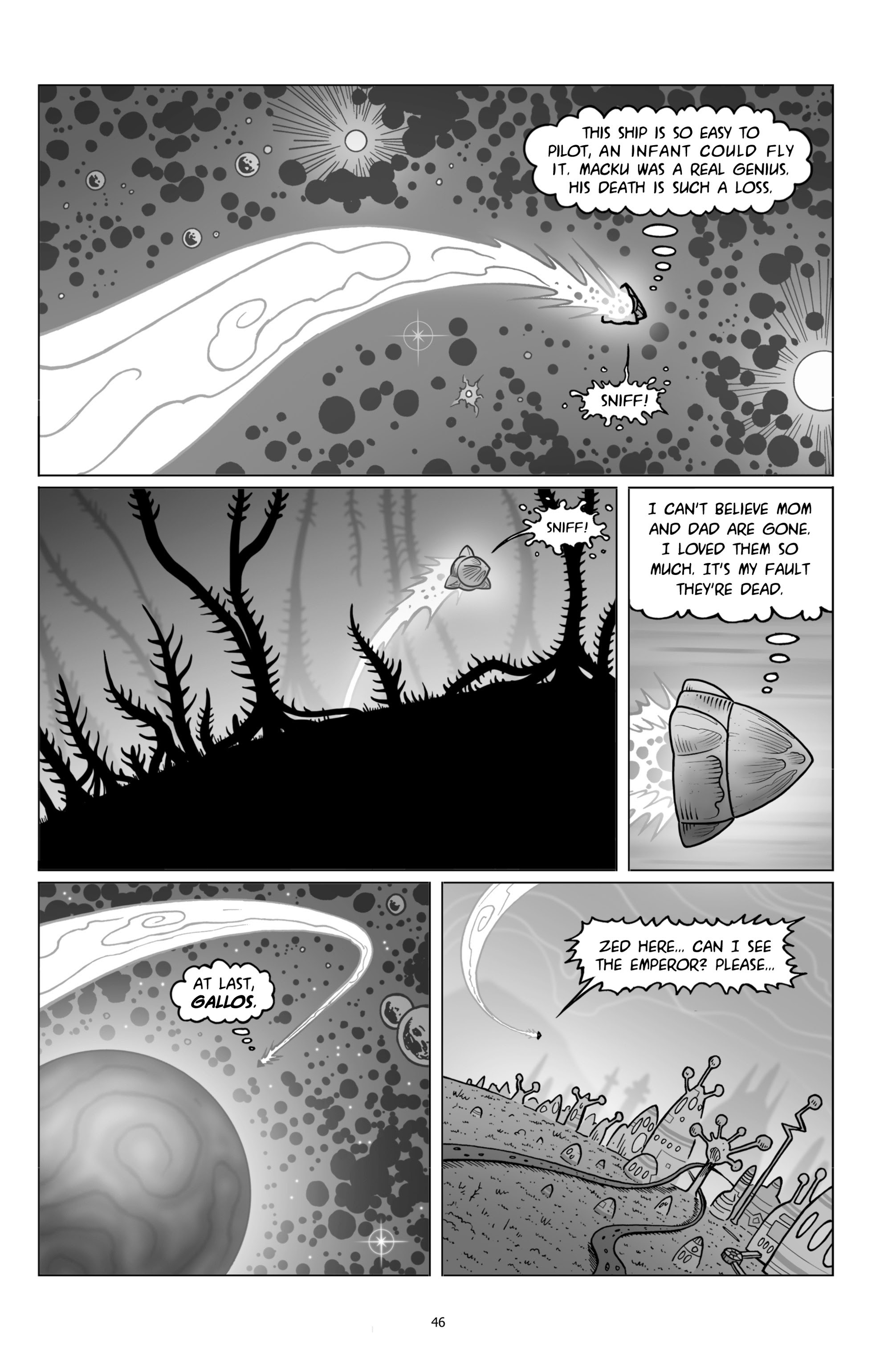 Read online Zed: A Cosmic Tale comic -  Issue # TPB (Part 1) - 47