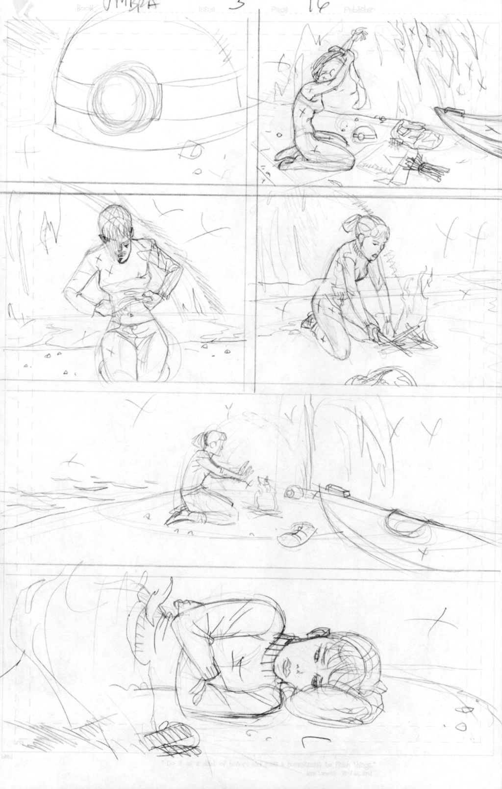 Read online Umbra comic -  Issue #3 - 46