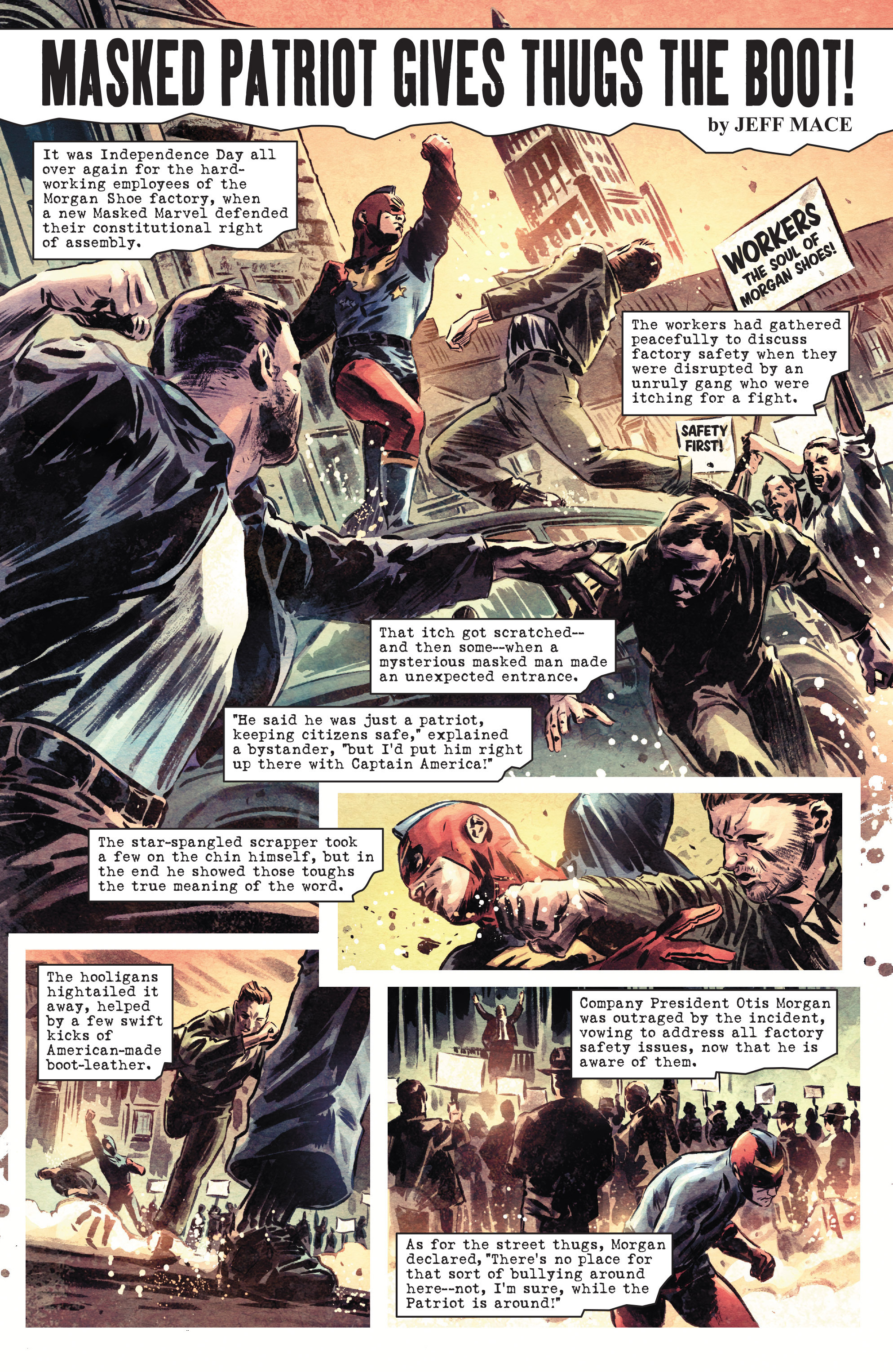 Read online Captain America: Patriot comic -  Issue # TPB - 10