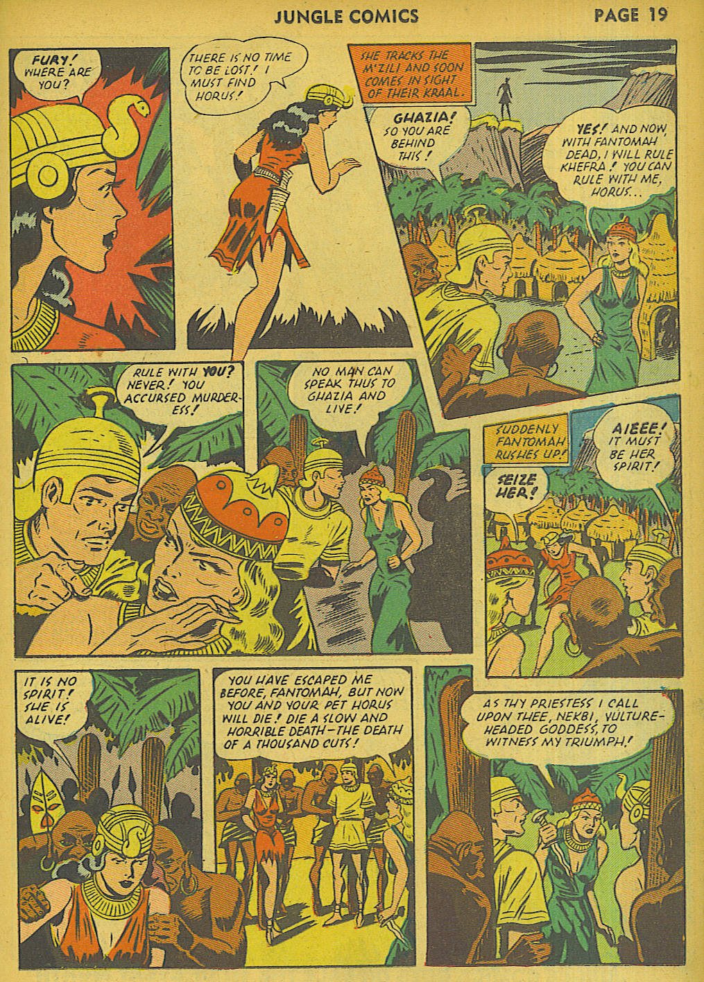 Read online Jungle Comics comic -  Issue #30 - 23