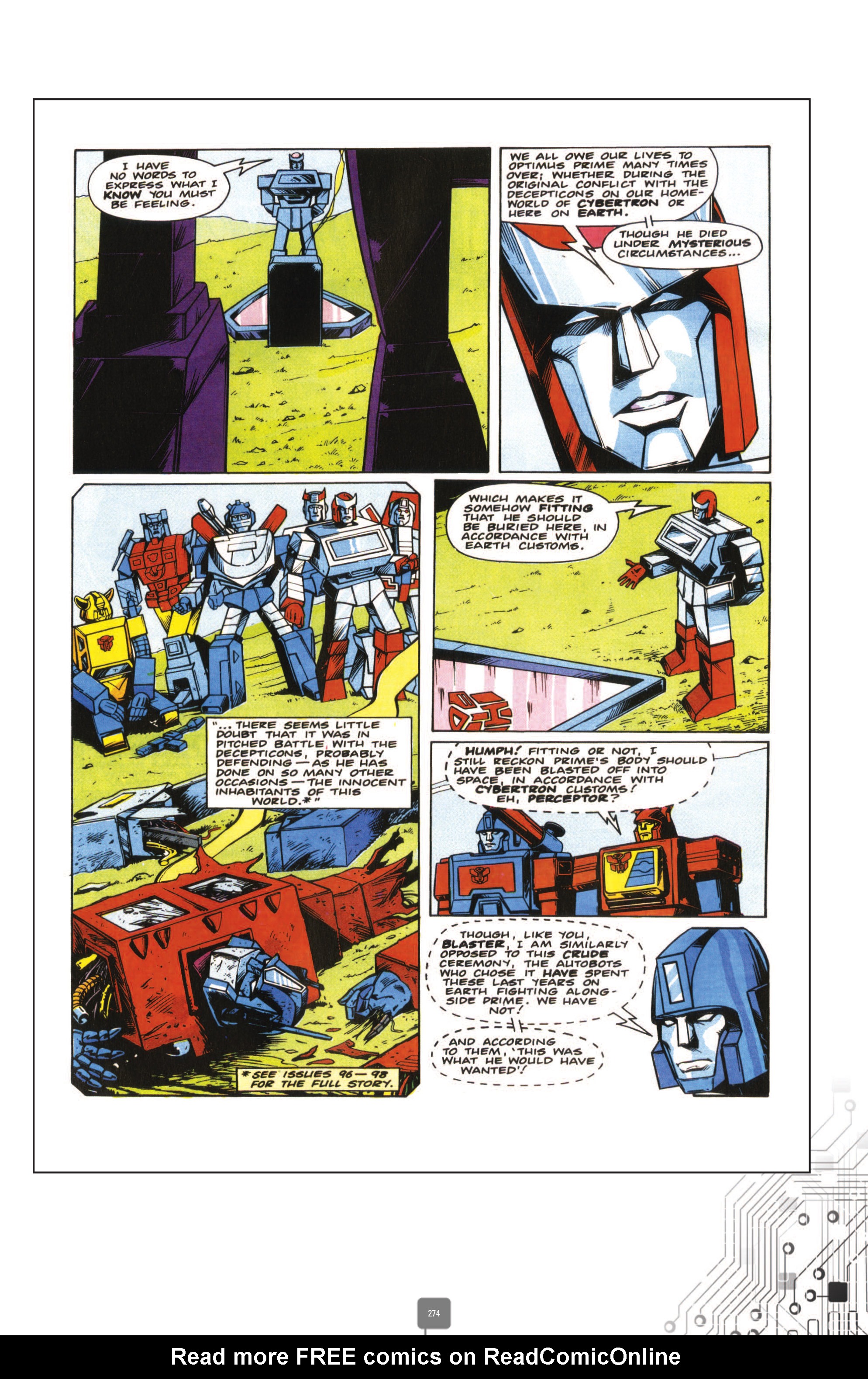 Read online The Transformers Classics UK comic -  Issue # TPB 3 - 274