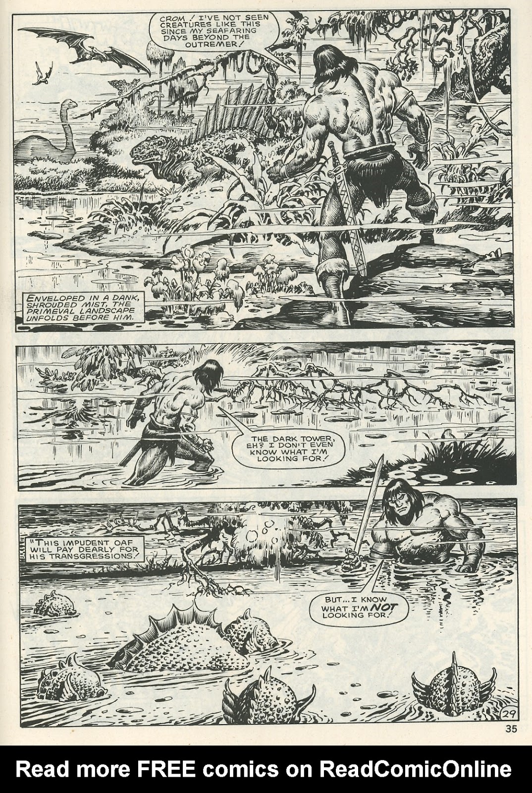 The Savage Sword Of Conan issue 123 - Page 35