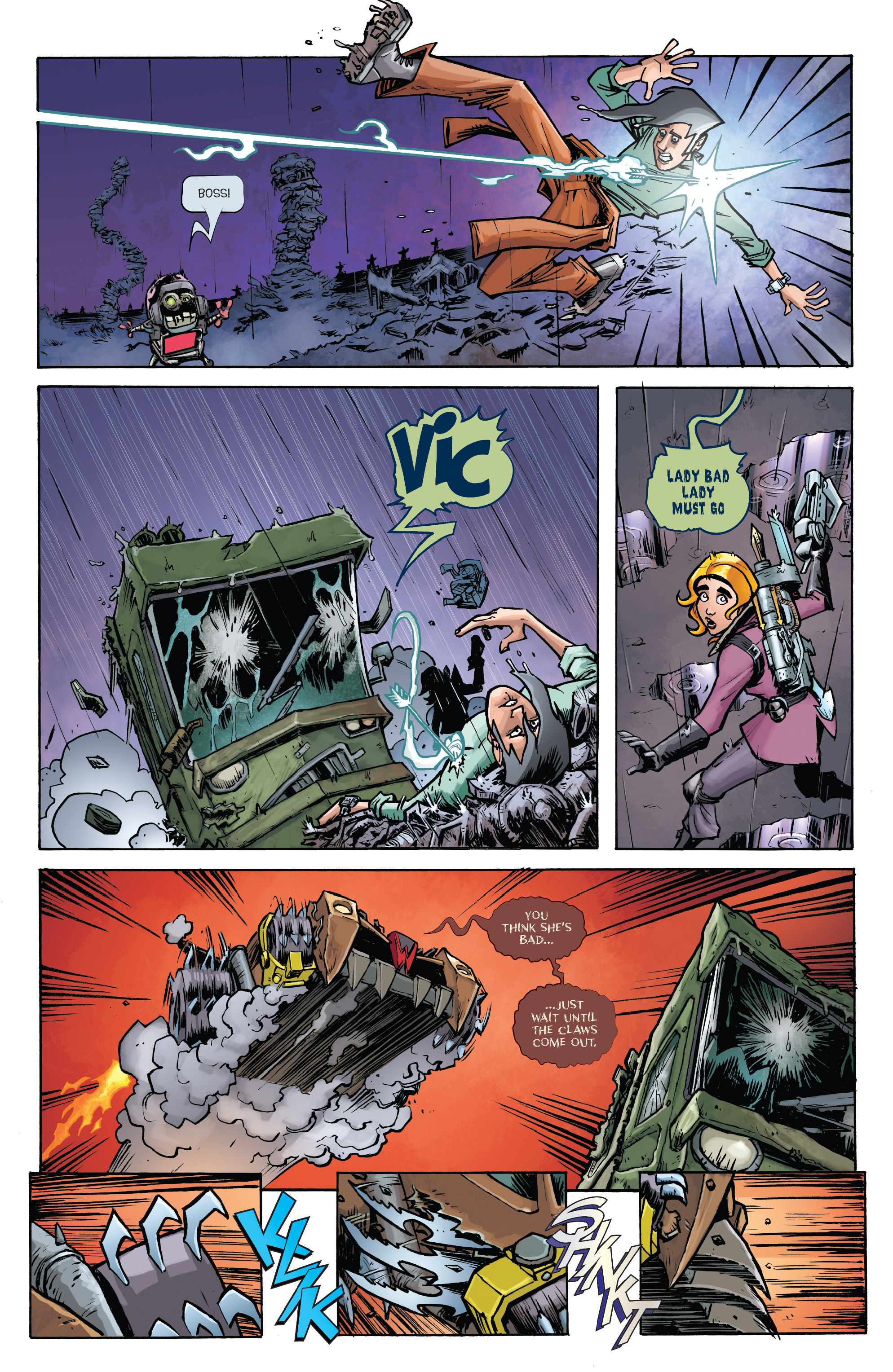 Read online Monster Motors: The Curse of Minivan Helsing comic -  Issue #1 - 13