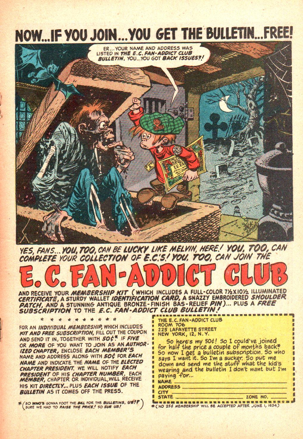 Read online Tales From The Crypt (1950) comic -  Issue #44 - 20
