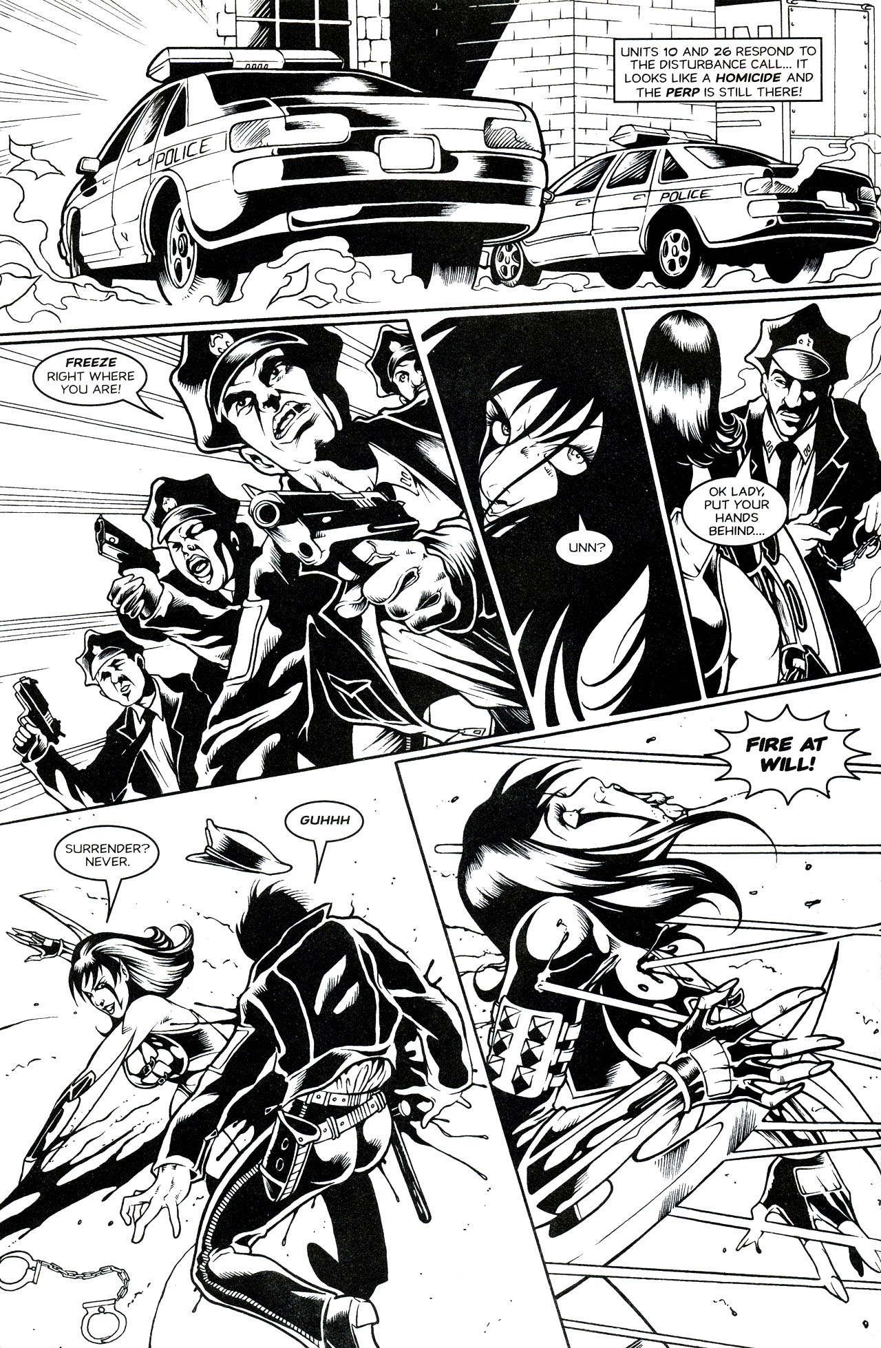 Read online Razor: Bleeding Heart comic -  Issue # Full - 5