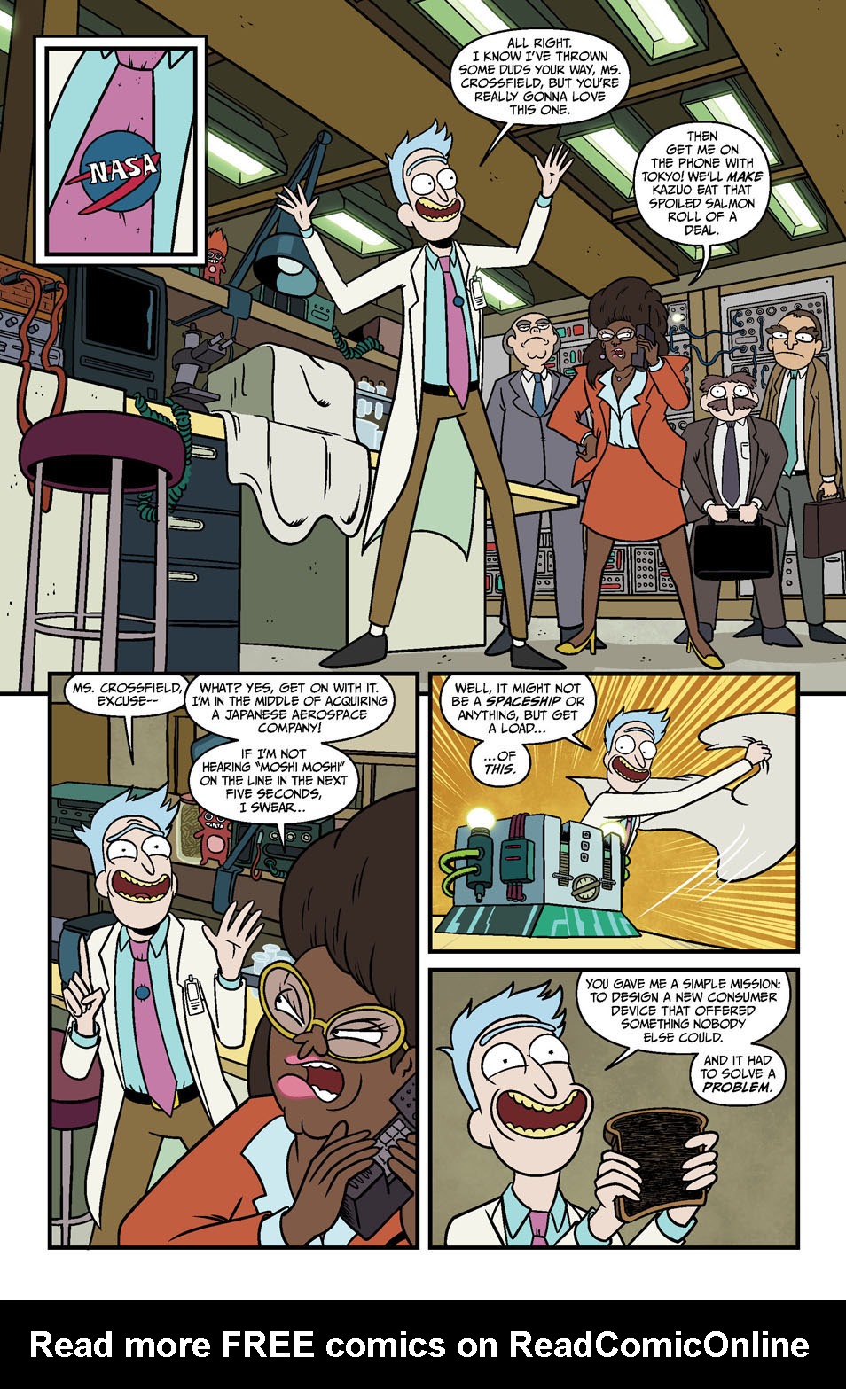 Read online Rick and Morty: Infinity Hour comic -  Issue #1 - 6
