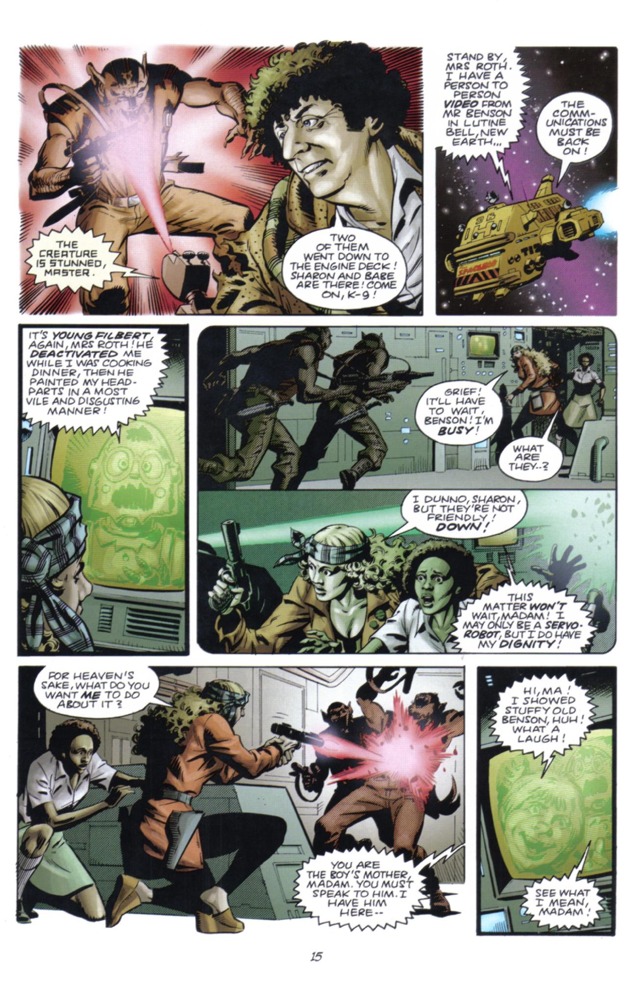 Read online Doctor Who Classics comic -  Issue #6 - 17