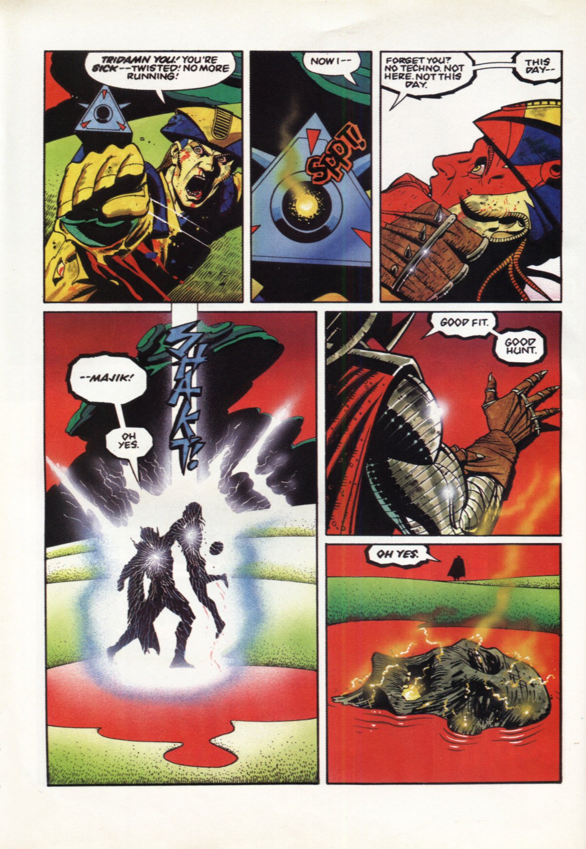 Read online Marvel Graphic Novel comic -  Issue #2 Death's Head - The Body In Question - 4
